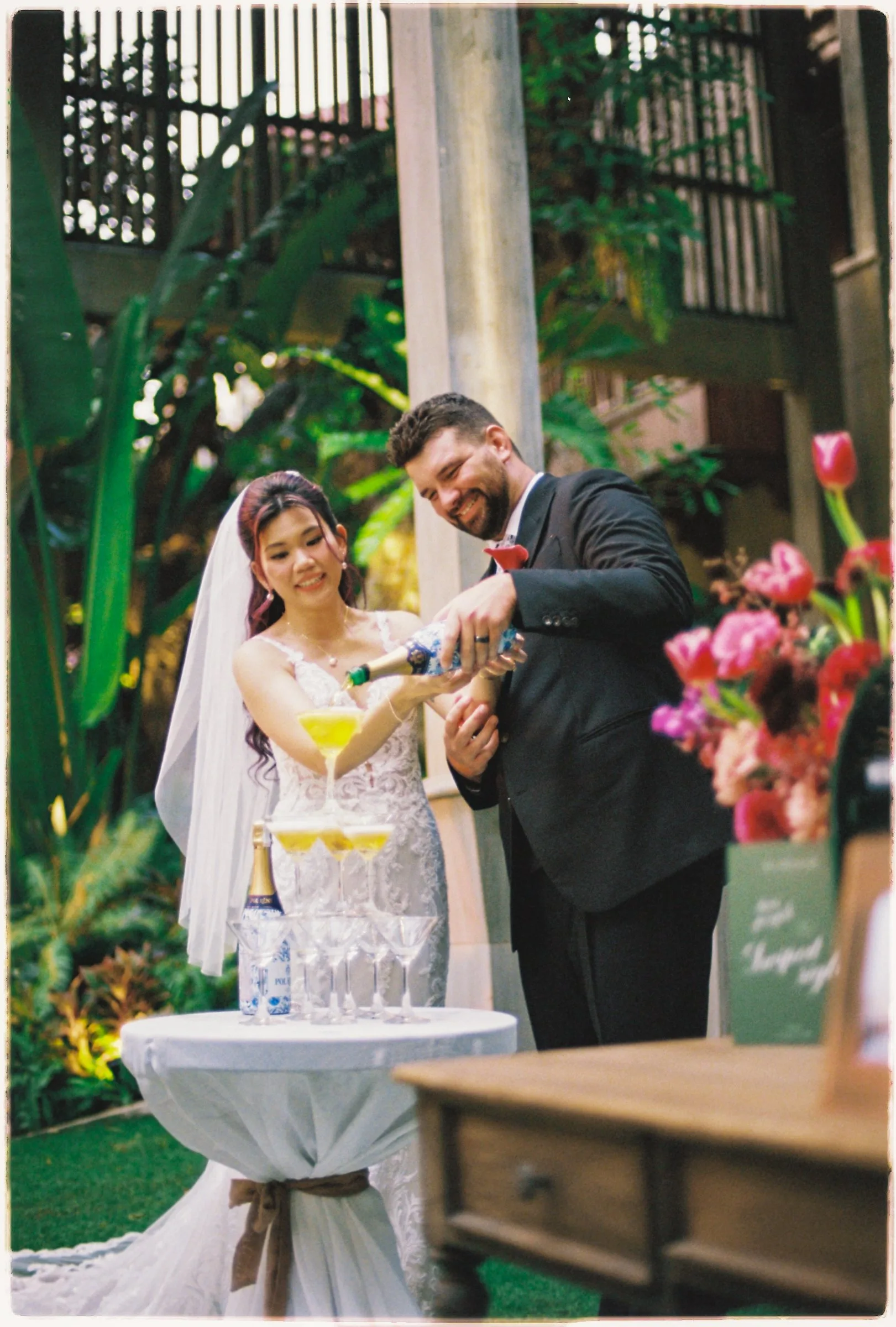 A Film Wedding at An Lam Retreats on the Saigon River | Natasha & Nick