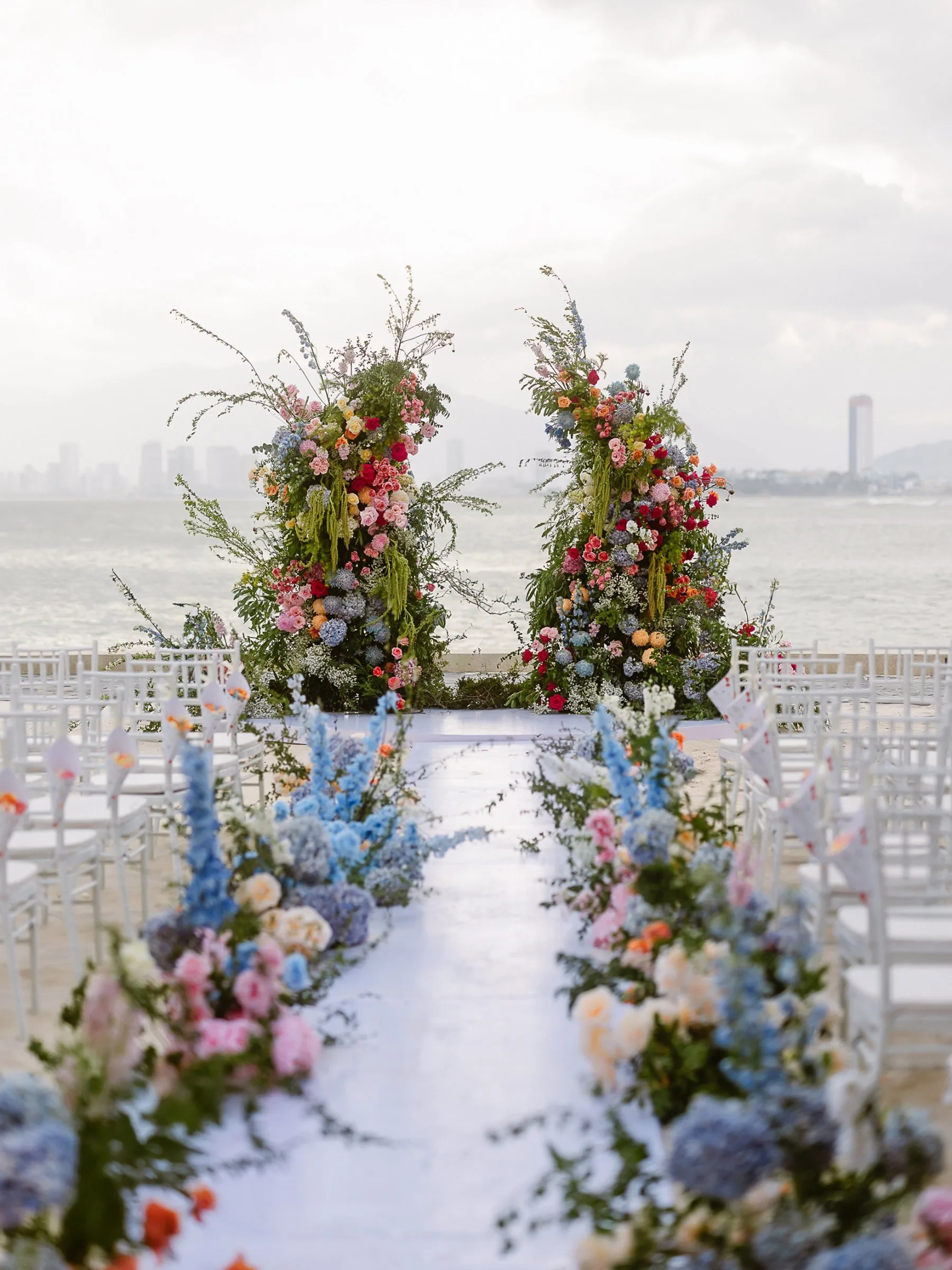 Adrian & Thanh: A Sunset Beach Wedding at BOMA Resort, Nha Trang