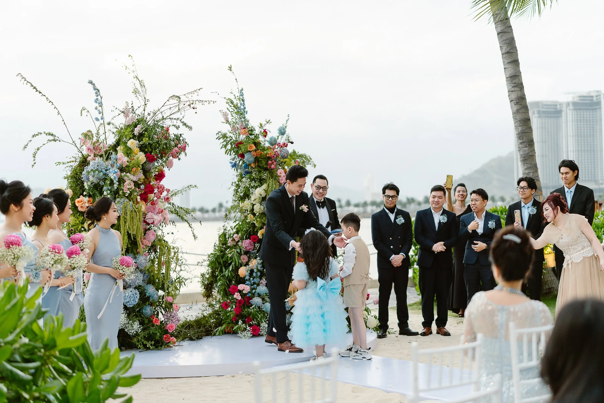 Adrian & Thanh: A Sunset Beach Wedding at BOMA Resort, Nha Trang