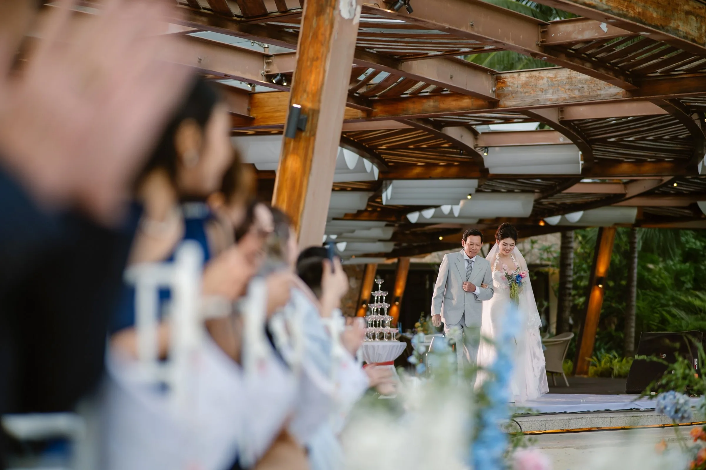 Adrian & Thanh: A Sunset Beach Wedding at BOMA Resort, Nha Trang