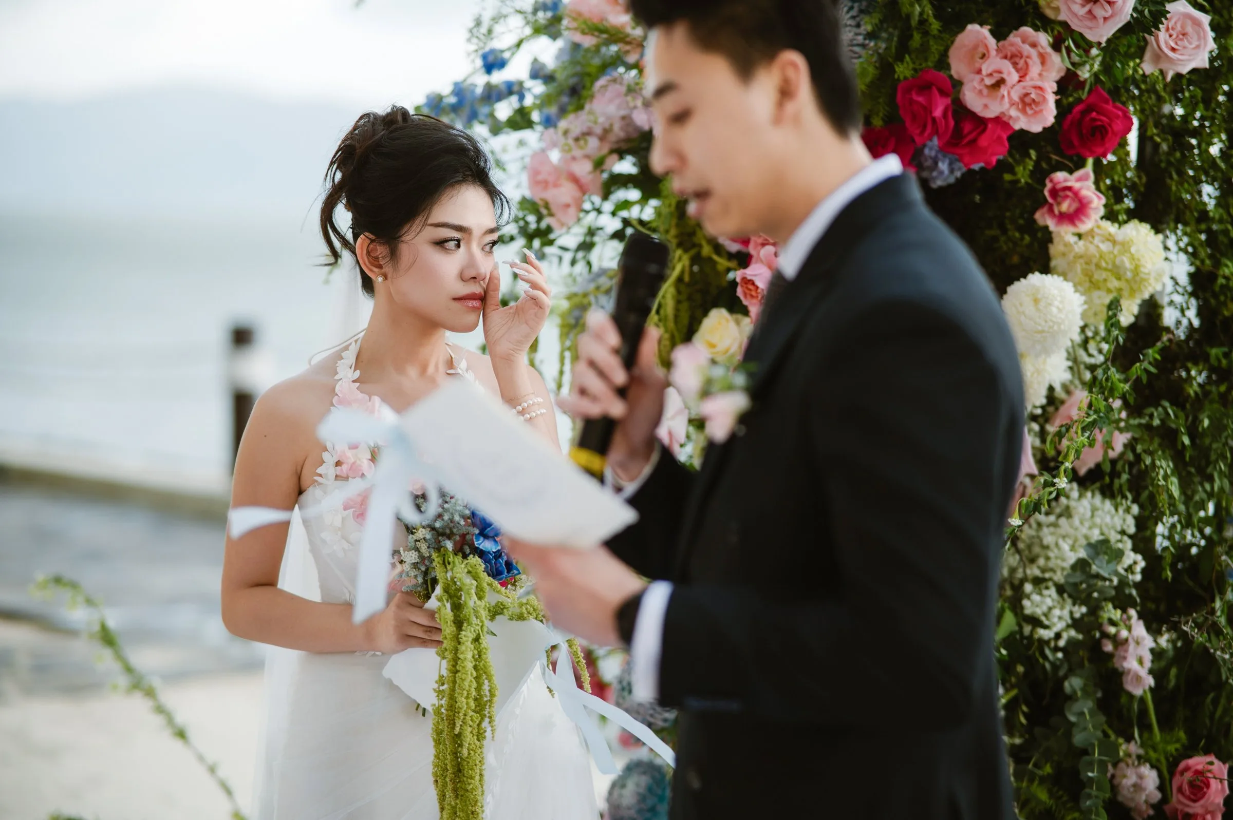 Adrian & Thanh: A Sunset Beach Wedding at BOMA Resort, Nha Trang