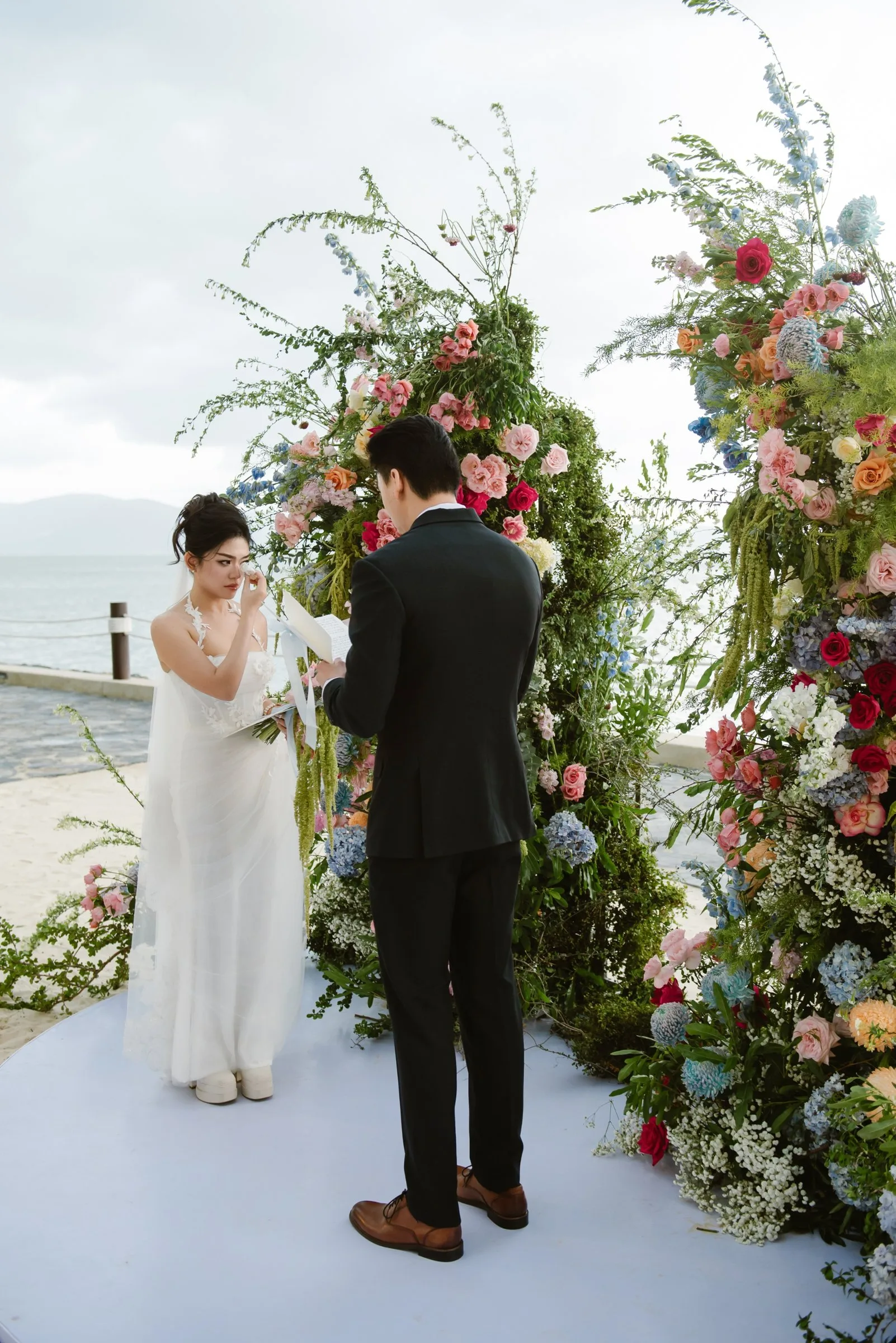 Adrian & Thanh: A Sunset Beach Wedding at BOMA Resort, Nha Trang