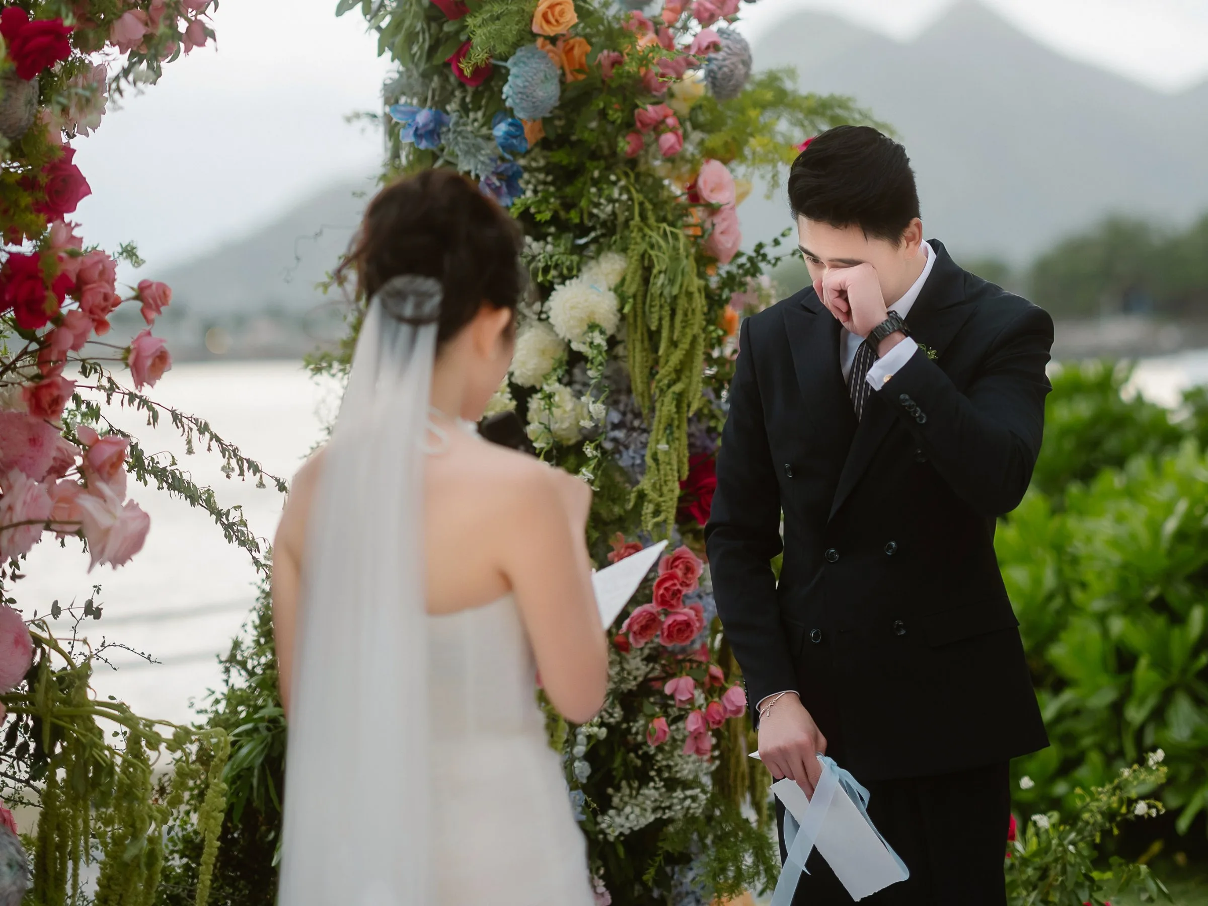 Adrian & Thanh: A Sunset Beach Wedding at BOMA Resort, Nha Trang