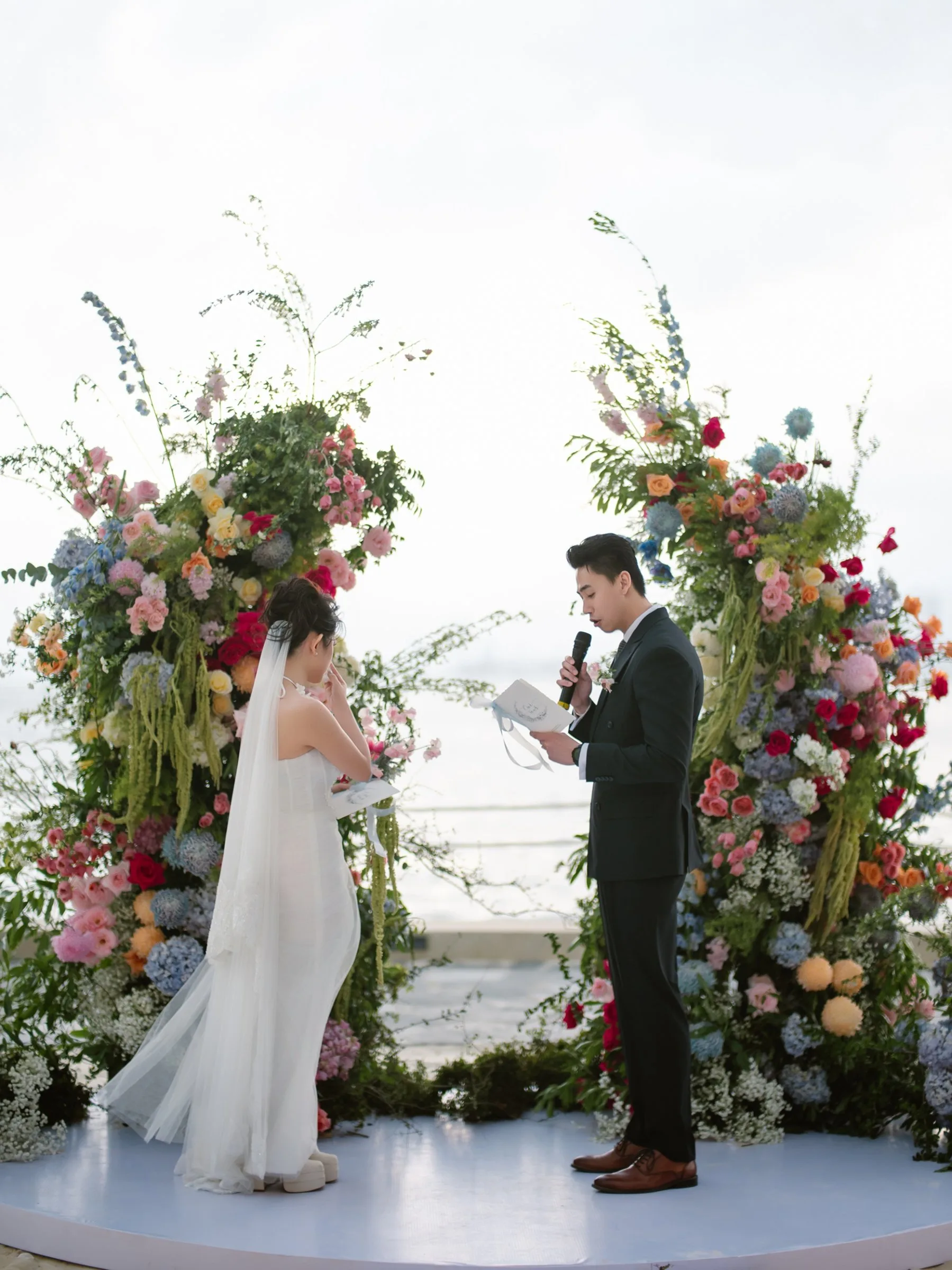 Adrian & Thanh: A Sunset Beach Wedding at BOMA Resort, Nha Trang