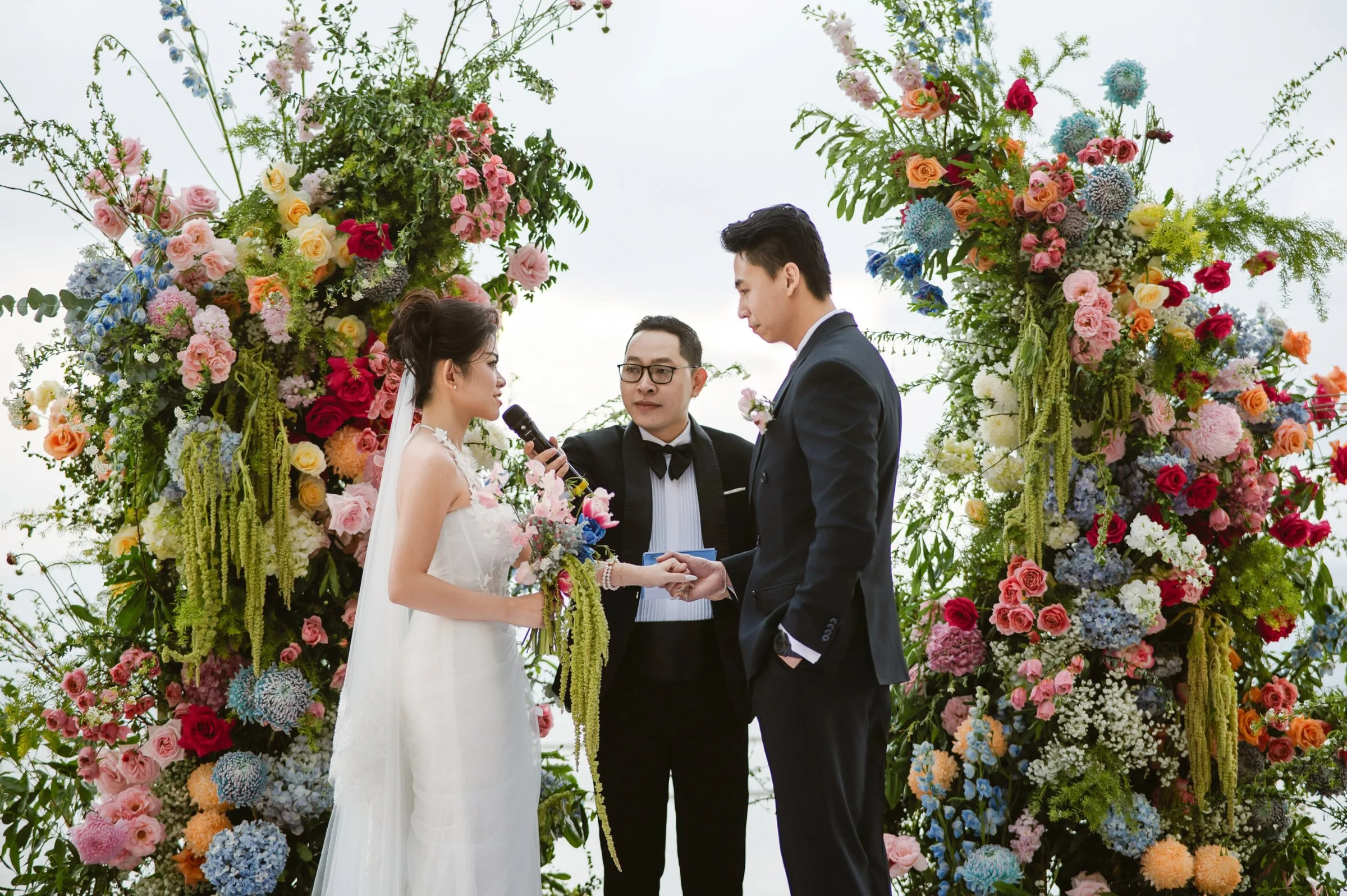 Adrian & Thanh: A Sunset Beach Wedding at BOMA Resort, Nha Trang