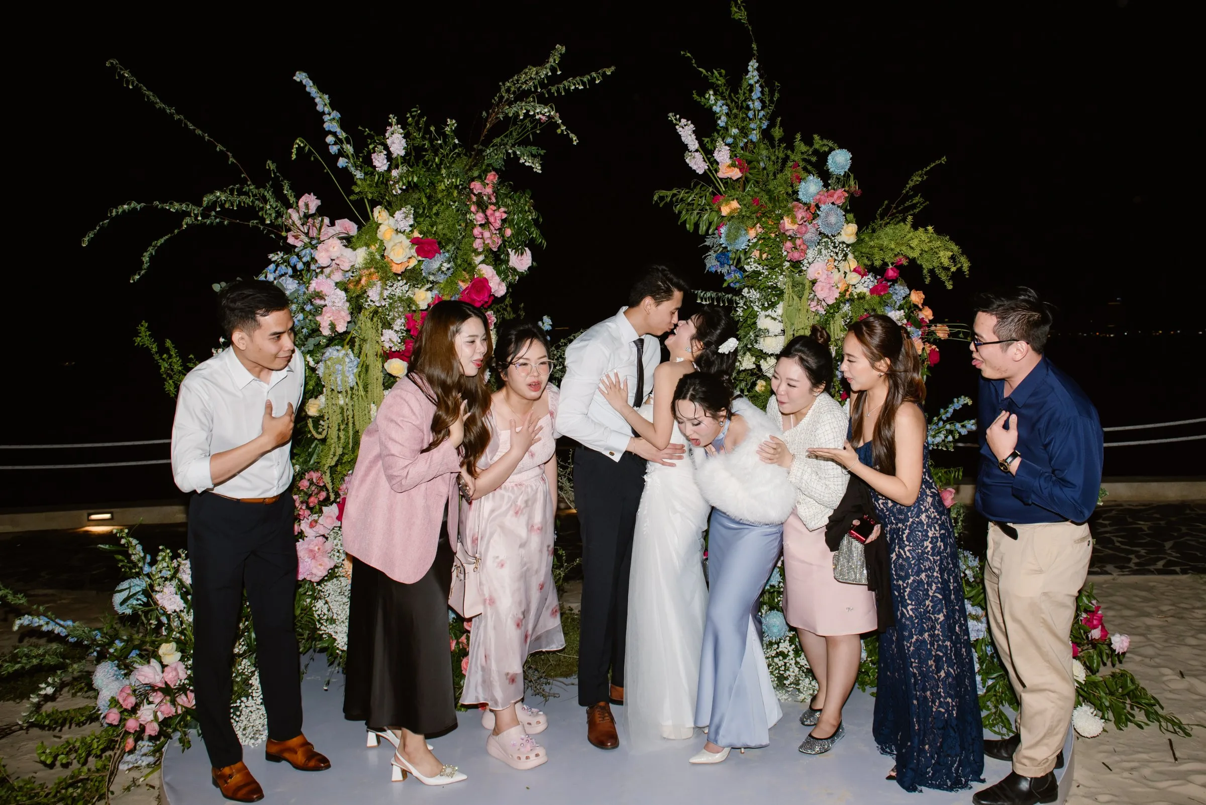 Adrian & Thanh: A Sunset Beach Wedding at BOMA Resort, Nha Trang