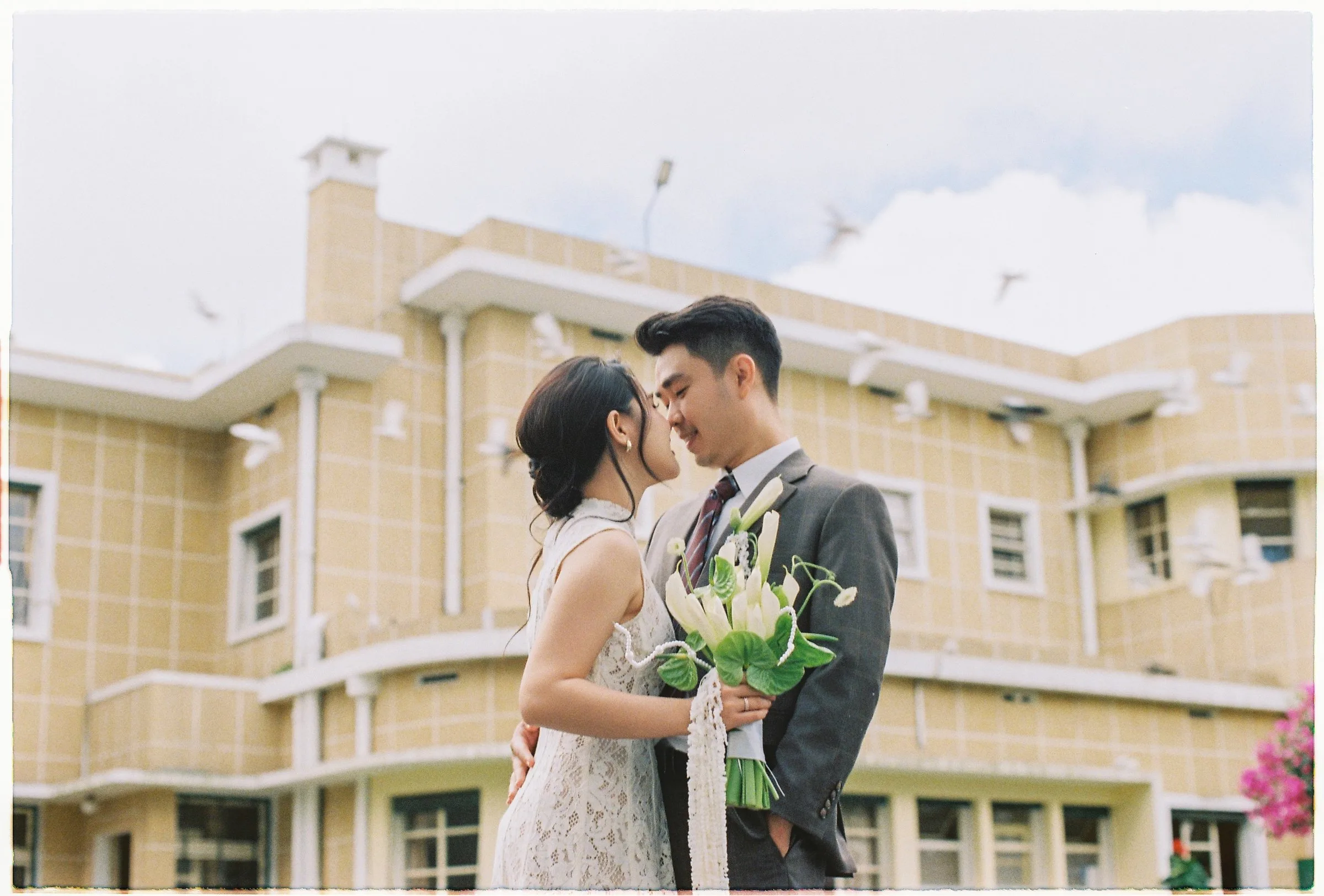 An unposed, documentary film pre-wedding in Da Lat