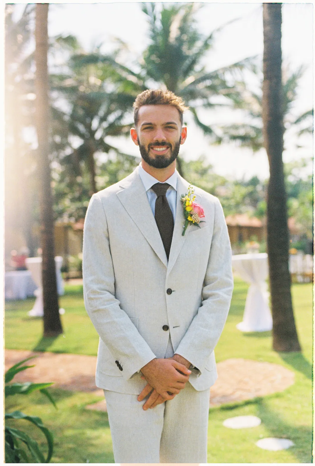 A Destination Wedding on 35mm Film at Victoria Hoi An Beach Resort: Ash & Jemma