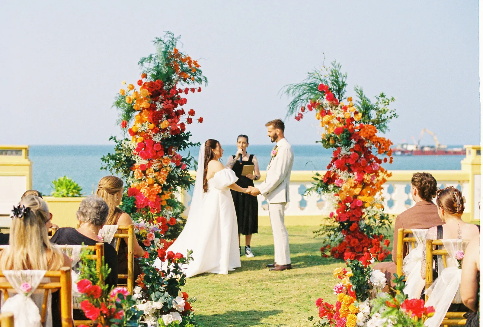 A Destination Wedding on 35mm Film at Victoria Hoi An Beach Resort: Ash & Jemma