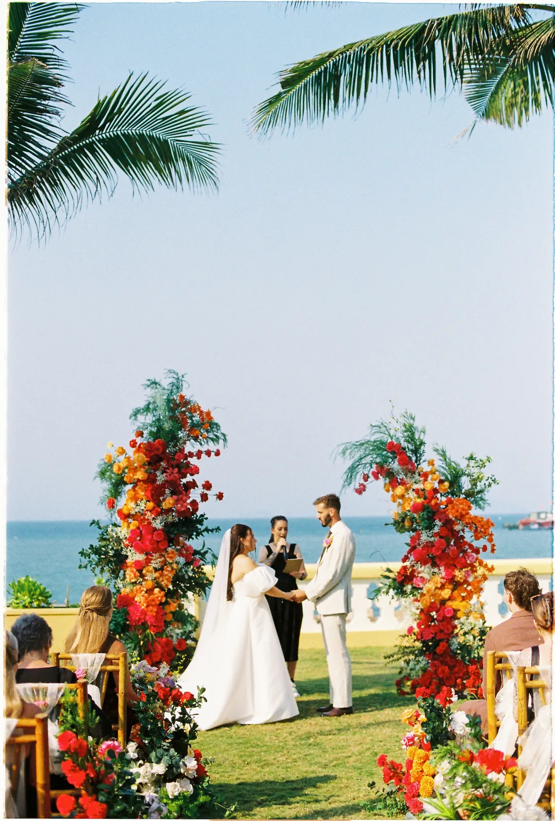 A Destination Wedding on 35mm Film at Victoria Hoi An Beach Resort: Ash & Jemma