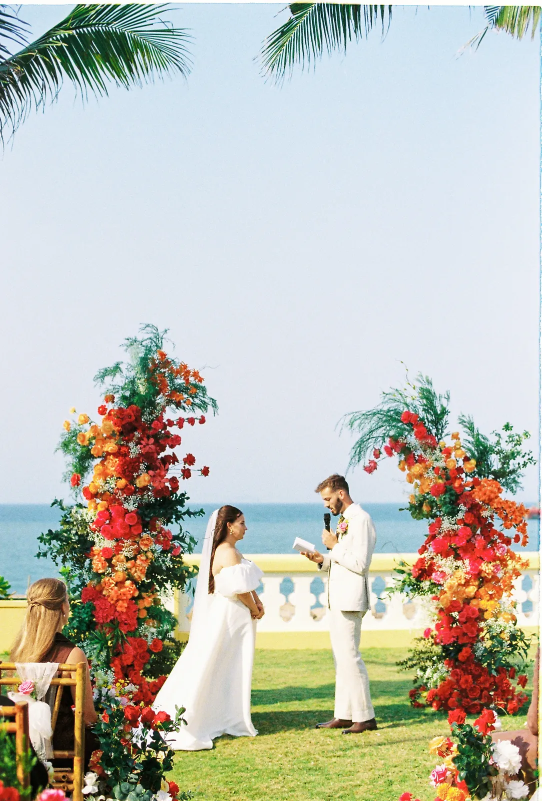 A Destination Wedding on 35mm Film at Victoria Hoi An Beach Resort: Ash & Jemma