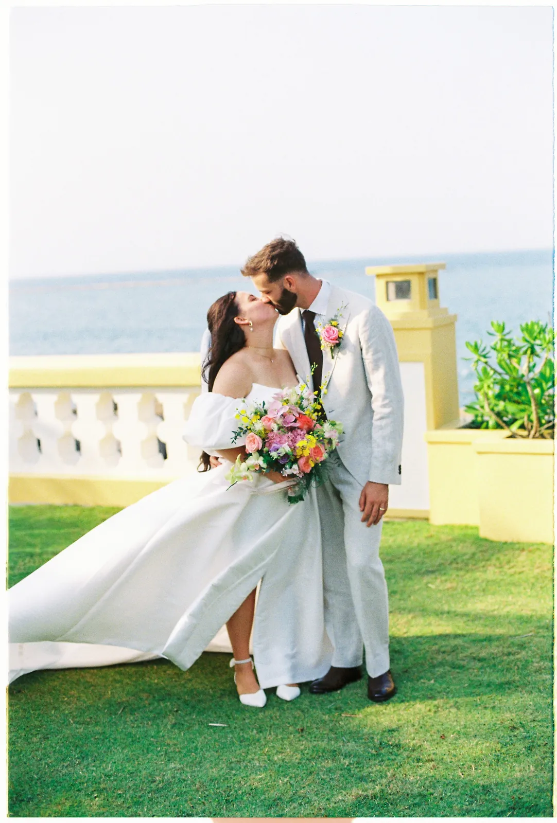 A Destination Wedding on 35mm Film at Victoria Hoi An Beach Resort: Ash & Jemma