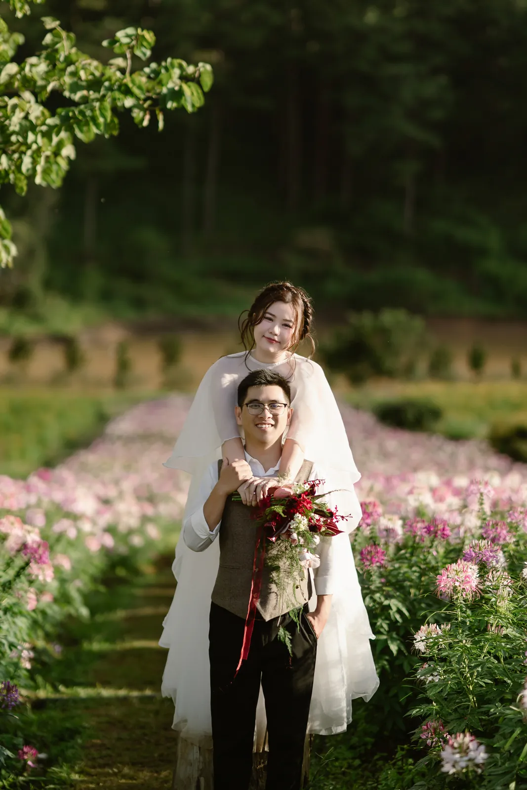 Cương & My: A Flower-Forest Pre-Wedding at The Florest, Da Lat