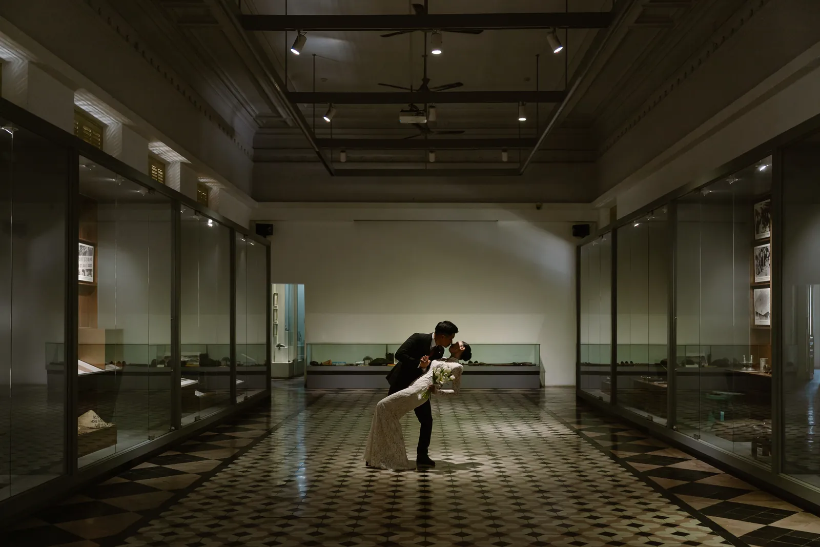 A Pre-Wedding at the Ho Chi Minh City Museum | Hiếu & Phát