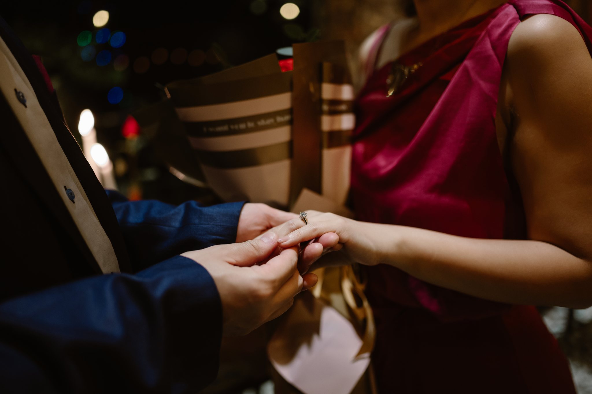 Sapa Pre-Wedding & Engagement Photos: Karen & Wilson's Cherry Blossom Love Story