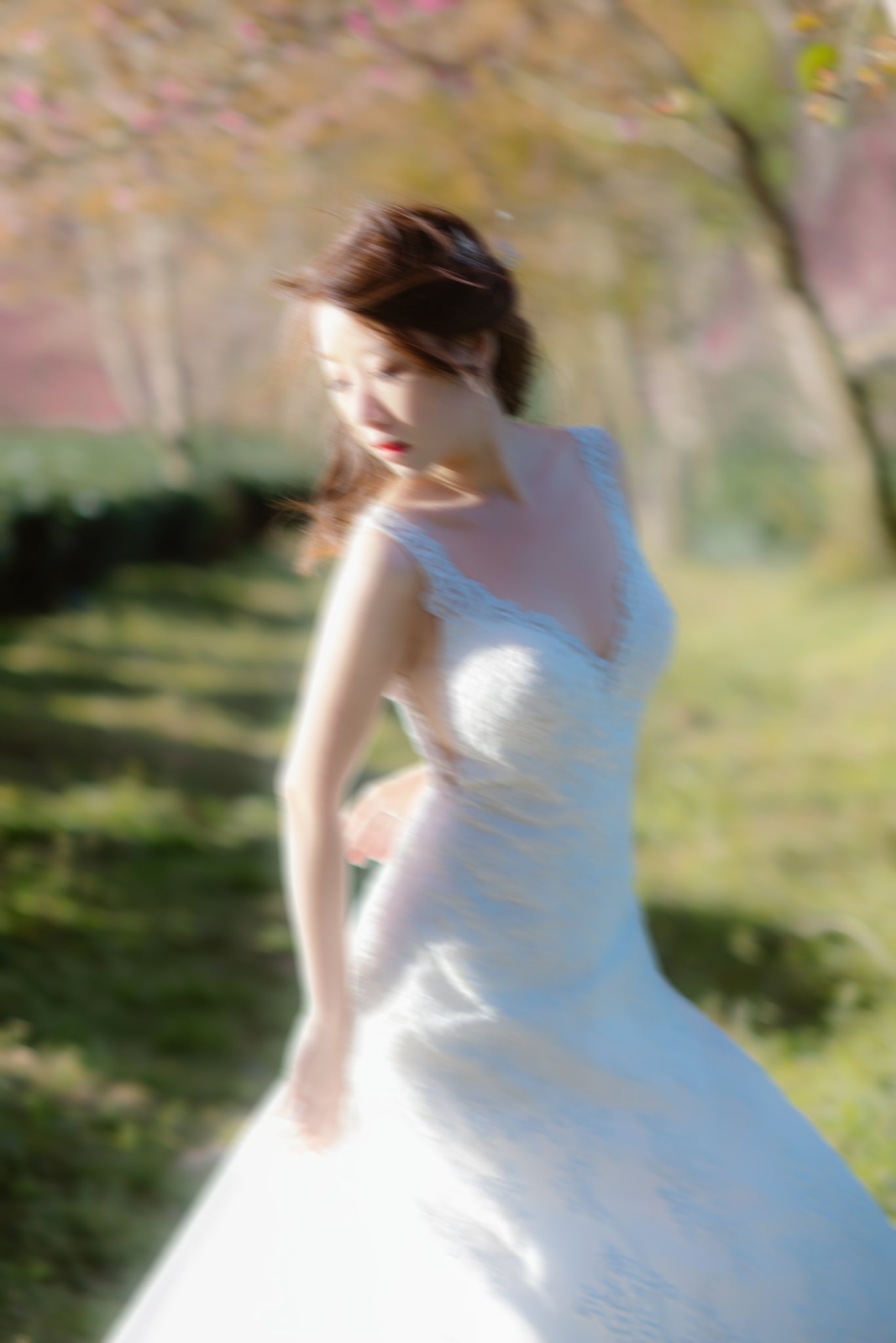 Sapa Pre-Wedding & Engagement Photos: Karen & Wilson's Cherry Blossom Love Story