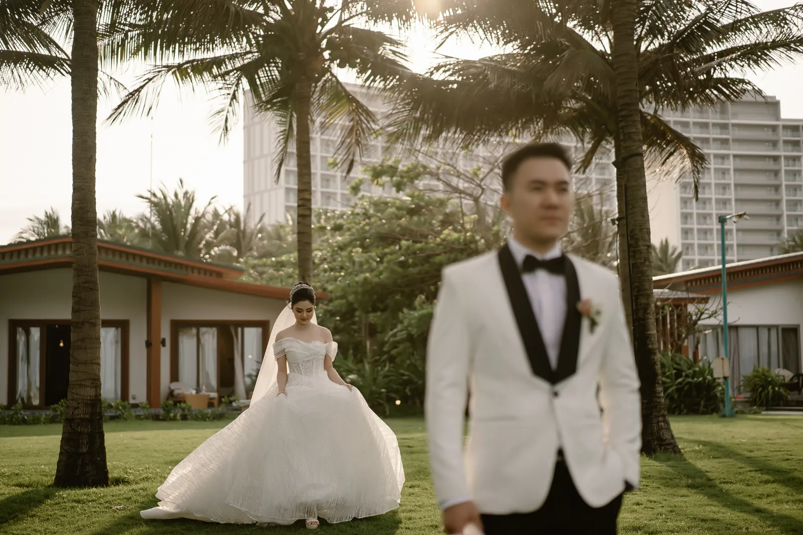 A Destination Beach Wedding at Mövenpick Resort Cam Ranh, Nha Trang | Long & Hà