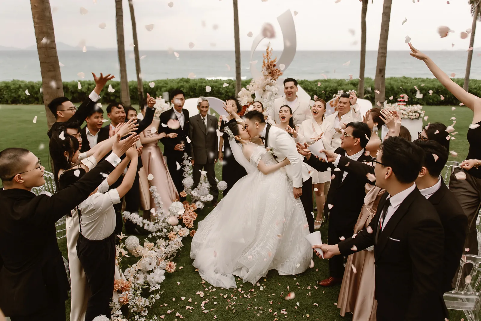 A Destination Beach Wedding at Mövenpick Resort Cam Ranh, Nha Trang | Long & Hà