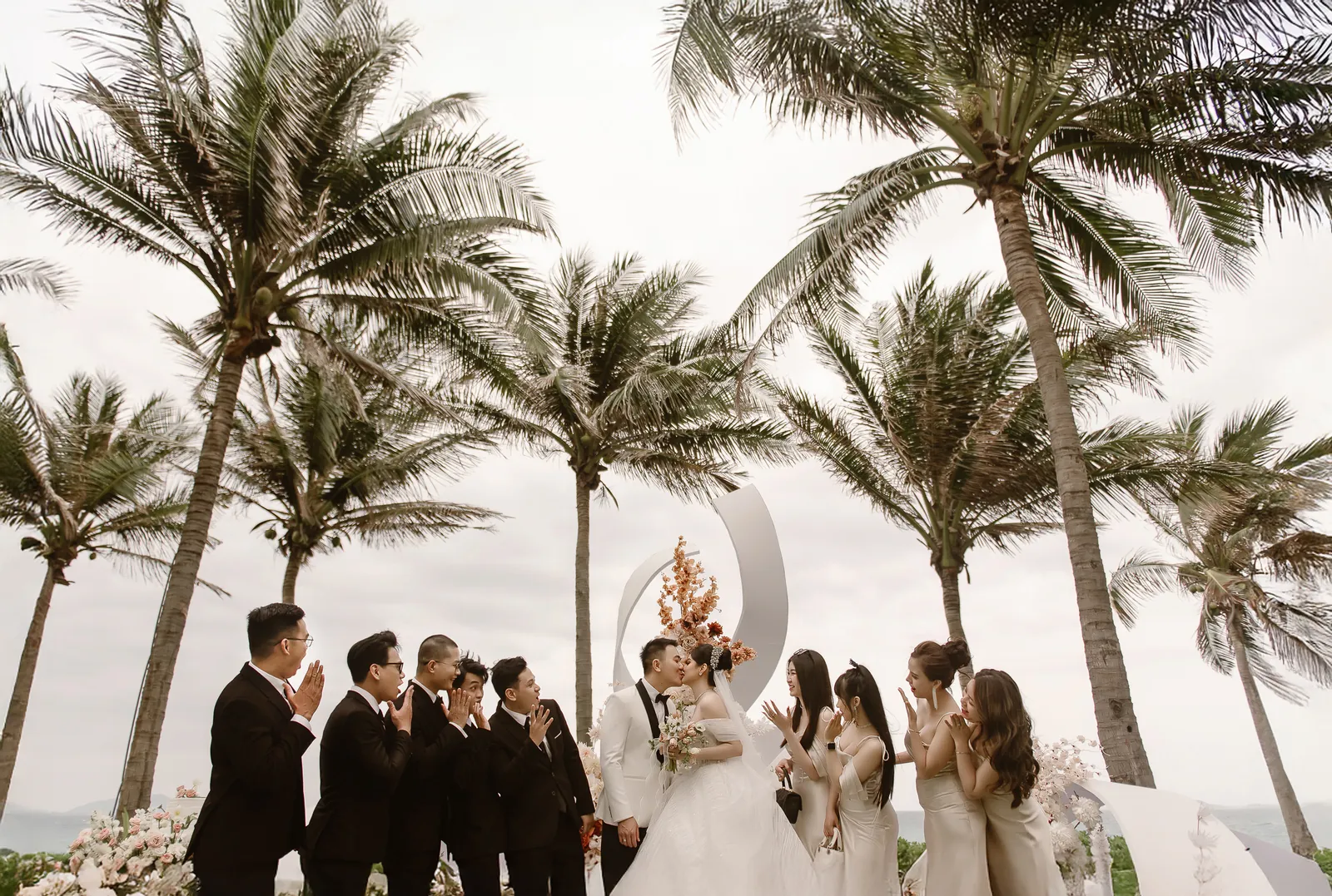 A Destination Beach Wedding at Mövenpick Resort Cam Ranh, Nha Trang | Long & Hà