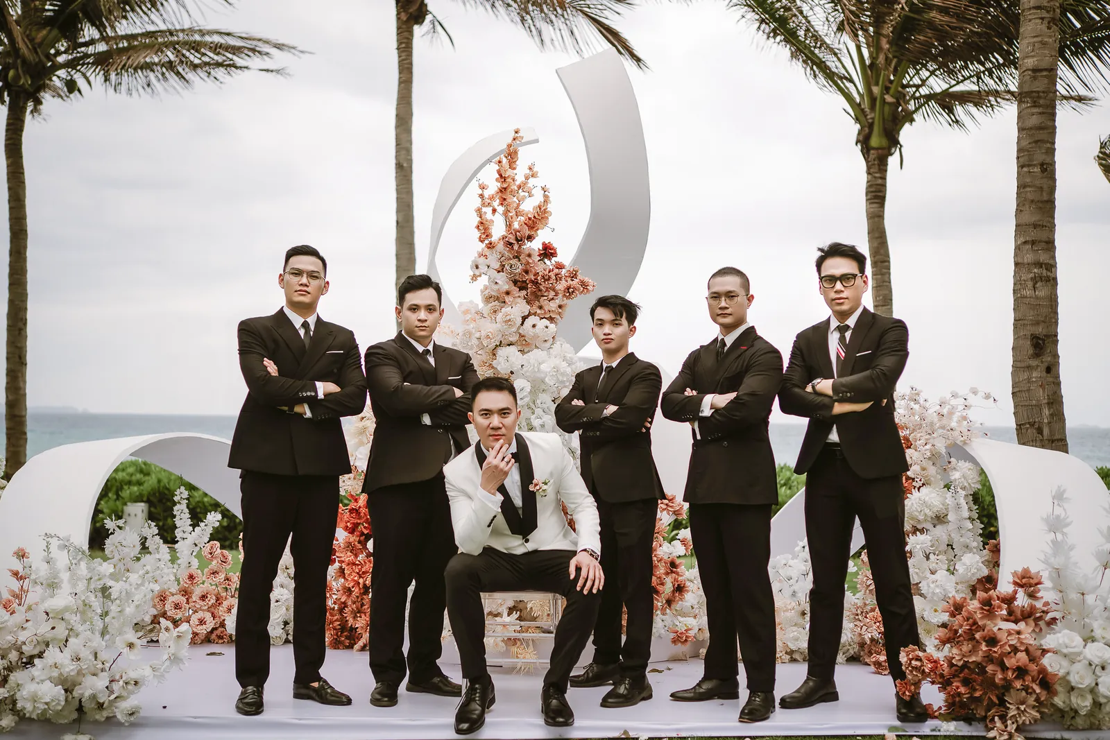 A Destination Beach Wedding at Mövenpick Resort Cam Ranh, Nha Trang | Long & Hà