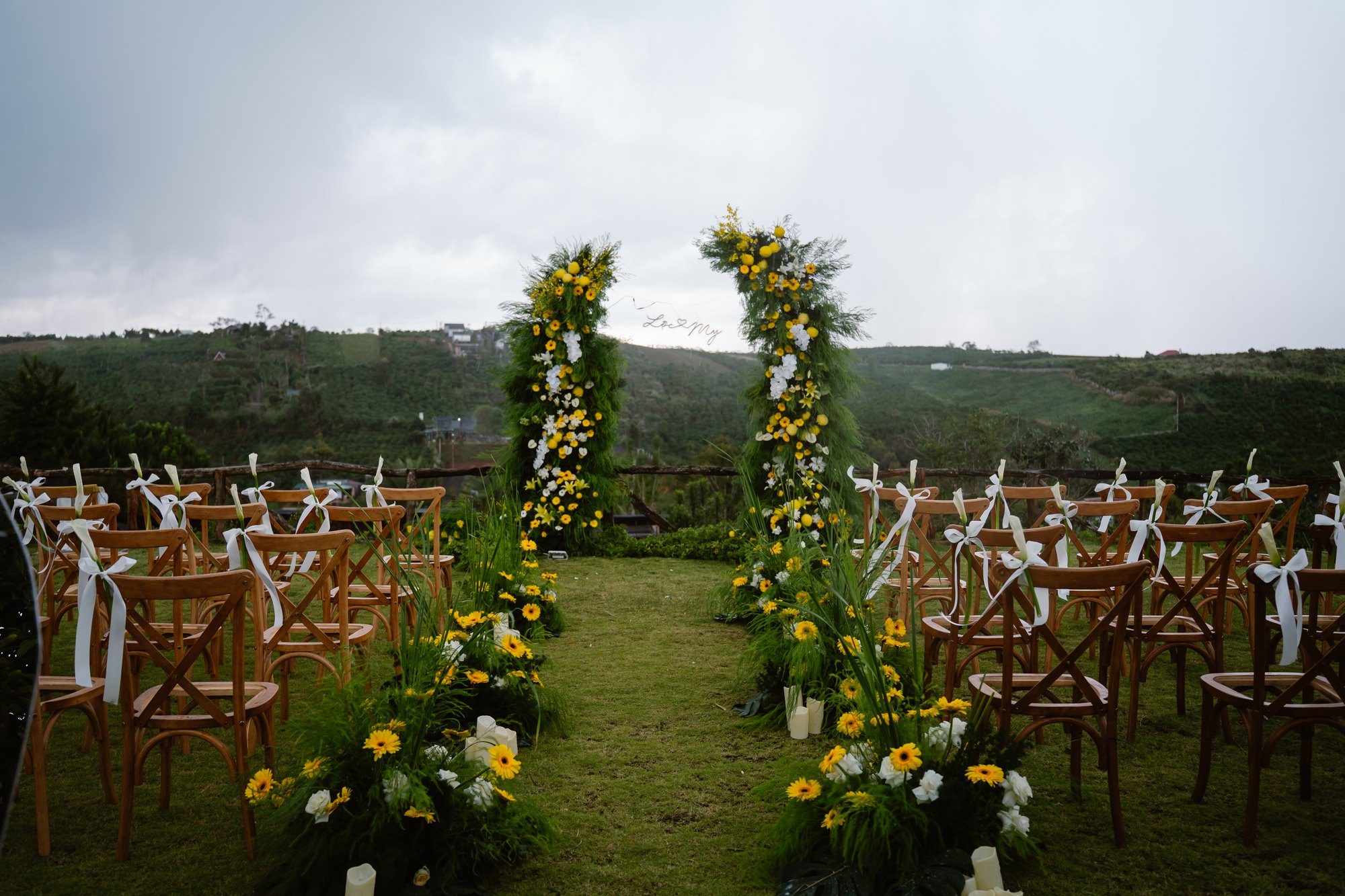 My & Loc: An Intimate Wedding in Bao Loc, Da Lat, and the Rain That Could Not Stop It