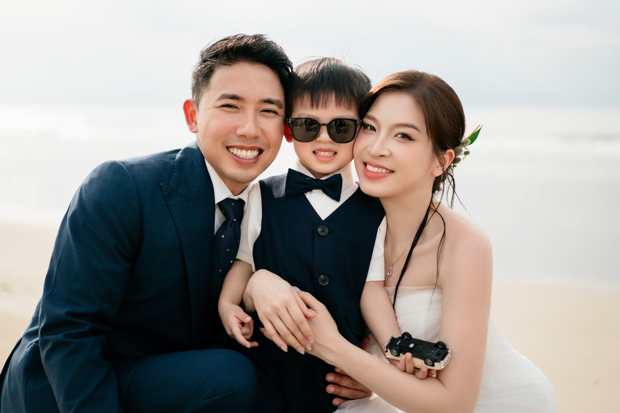 Melia Ho Tram Family & Engagement Photoshoot: A Beach Resort Session Near Saigon (Tim & Hai Anh)
