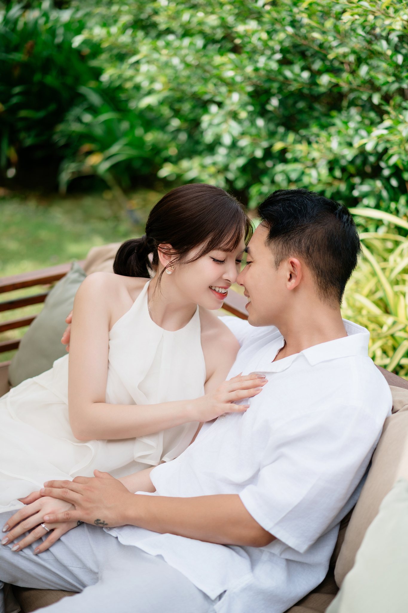 Melia Ho Tram Family & Engagement Photoshoot: A Beach Resort Session Near Saigon (Tim & Hai Anh)