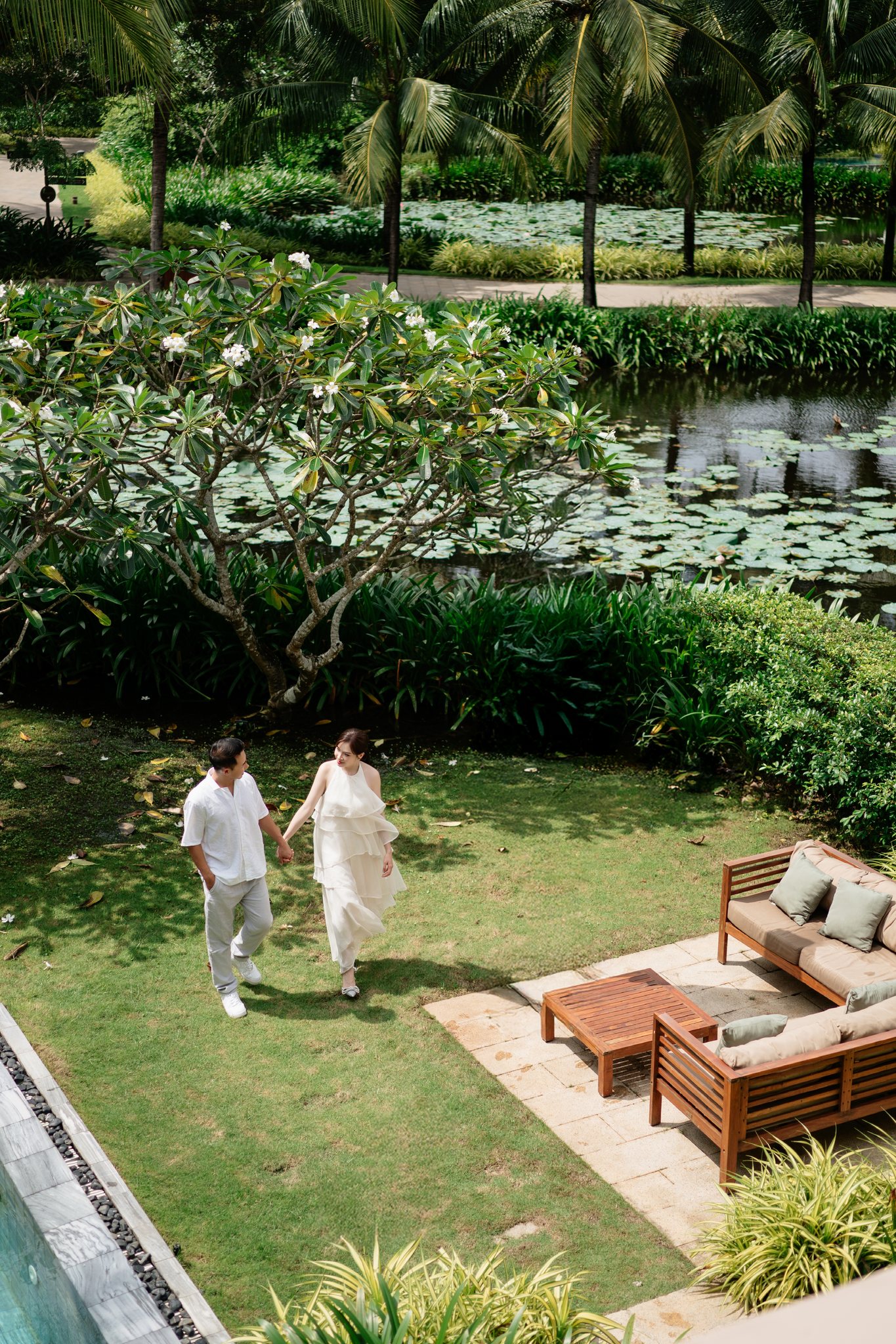 Melia Ho Tram Family & Engagement Photoshoot: A Beach Resort Session Near Saigon (Tim & Hai Anh)