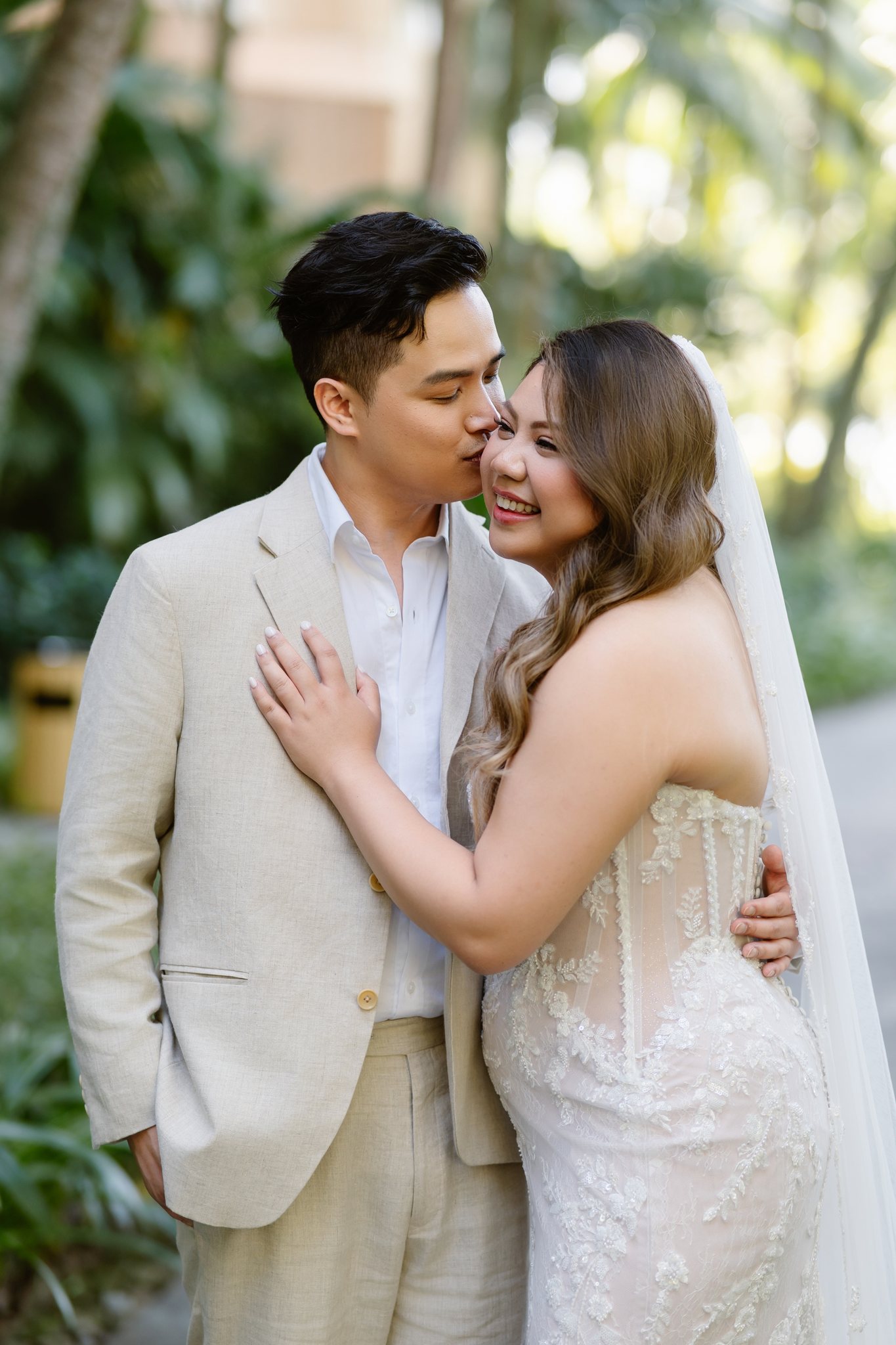 Phu Quoc Beach Wedding at InterContinental Phu Quoc: Natalie & Hung's Golden Sunset Celebration