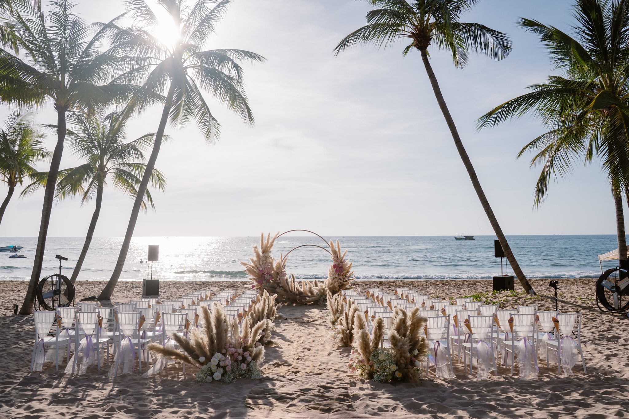 Phu Quoc Beach Wedding at InterContinental Phu Quoc: Natalie & Hung's Golden Sunset Celebration