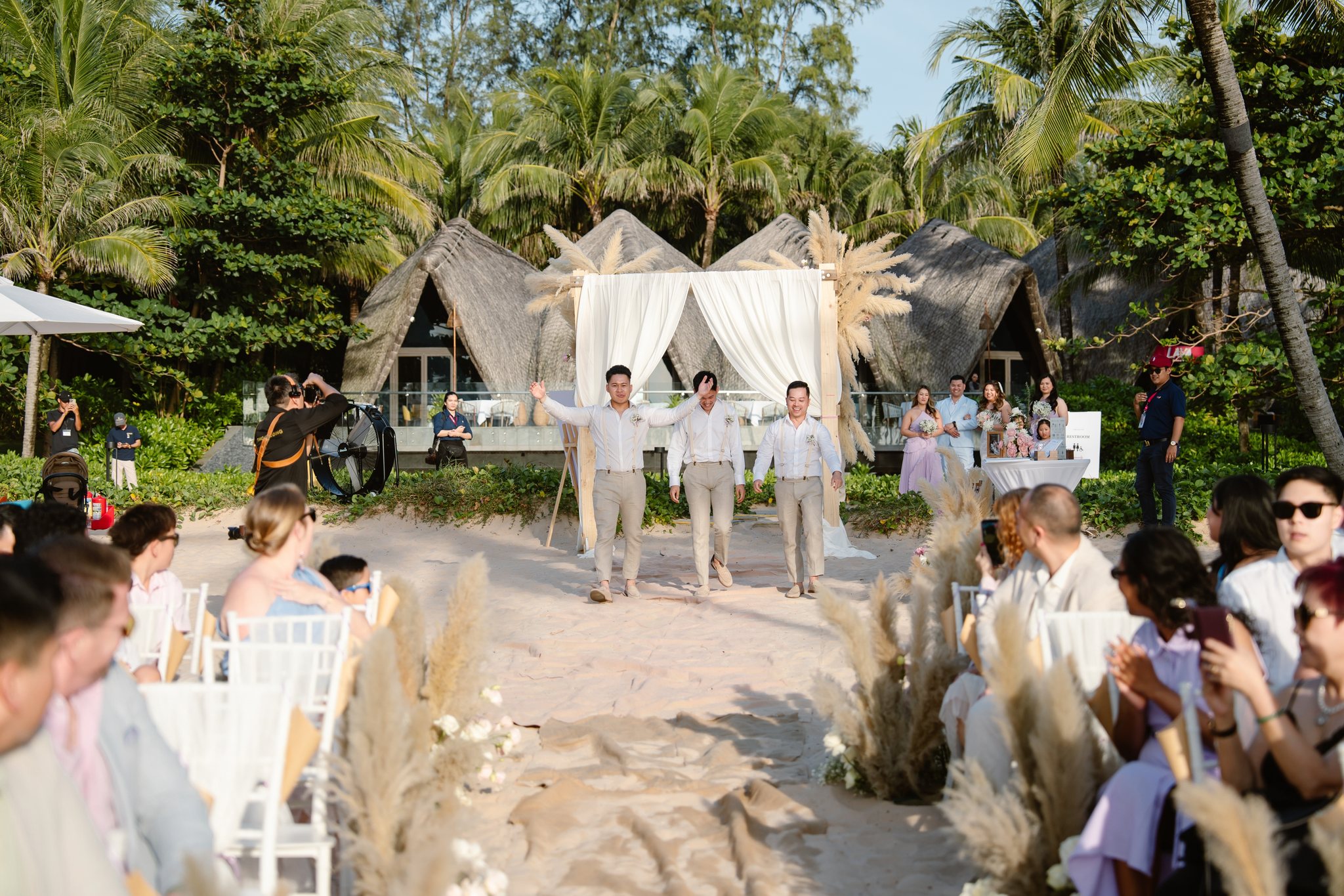 Phu Quoc Beach Wedding at InterContinental Phu Quoc: Natalie & Hung's Golden Sunset Celebration