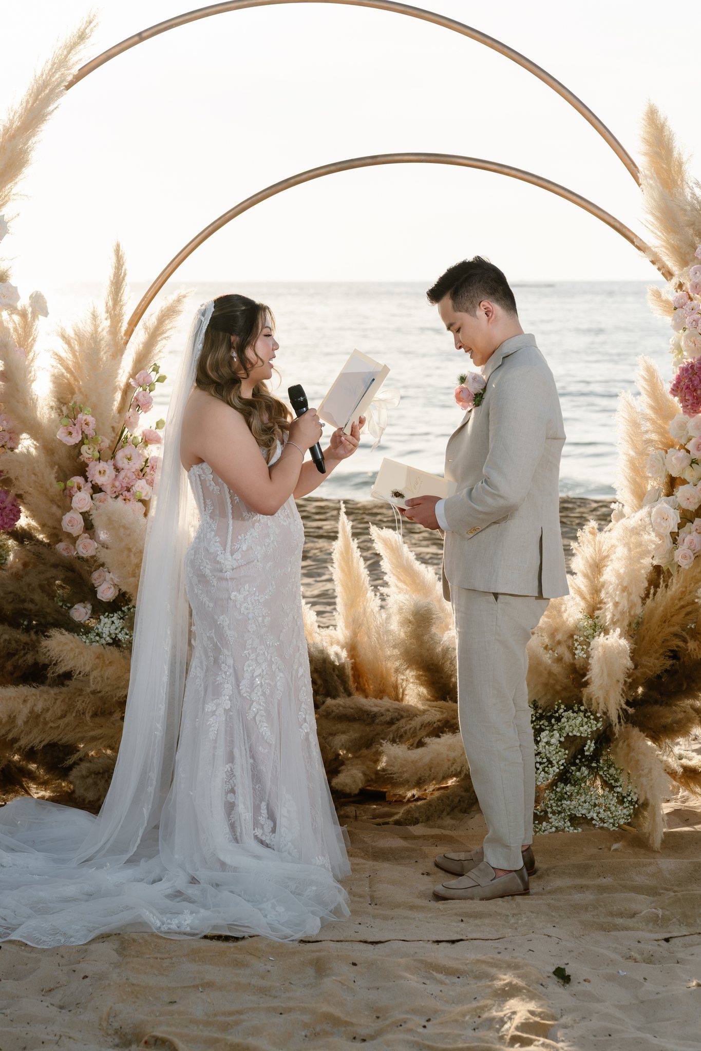 Phu Quoc Beach Wedding at InterContinental Phu Quoc: Natalie & Hung's Golden Sunset Celebration