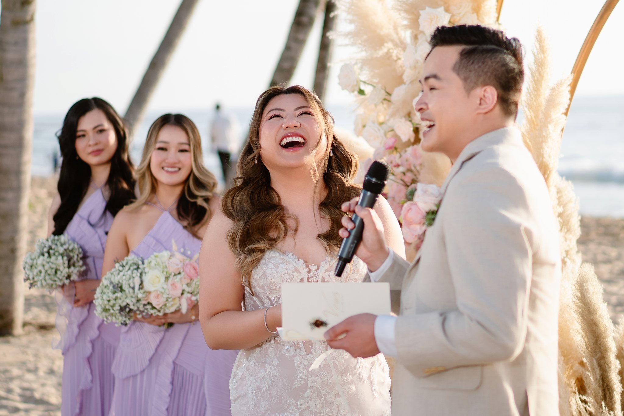 Phu Quoc Beach Wedding at InterContinental Phu Quoc: Natalie & Hung's Golden Sunset Celebration