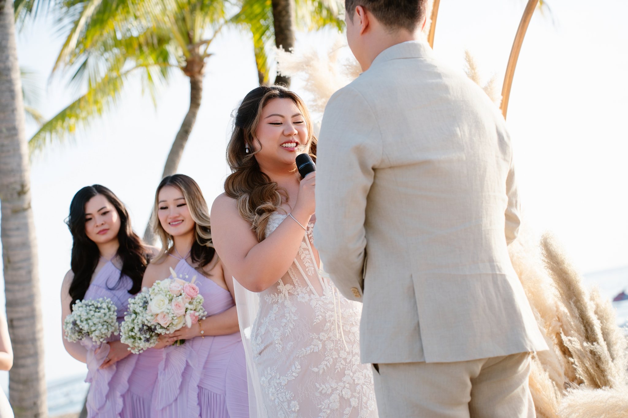 Phu Quoc Beach Wedding at InterContinental Phu Quoc: Natalie & Hung's Golden Sunset Celebration