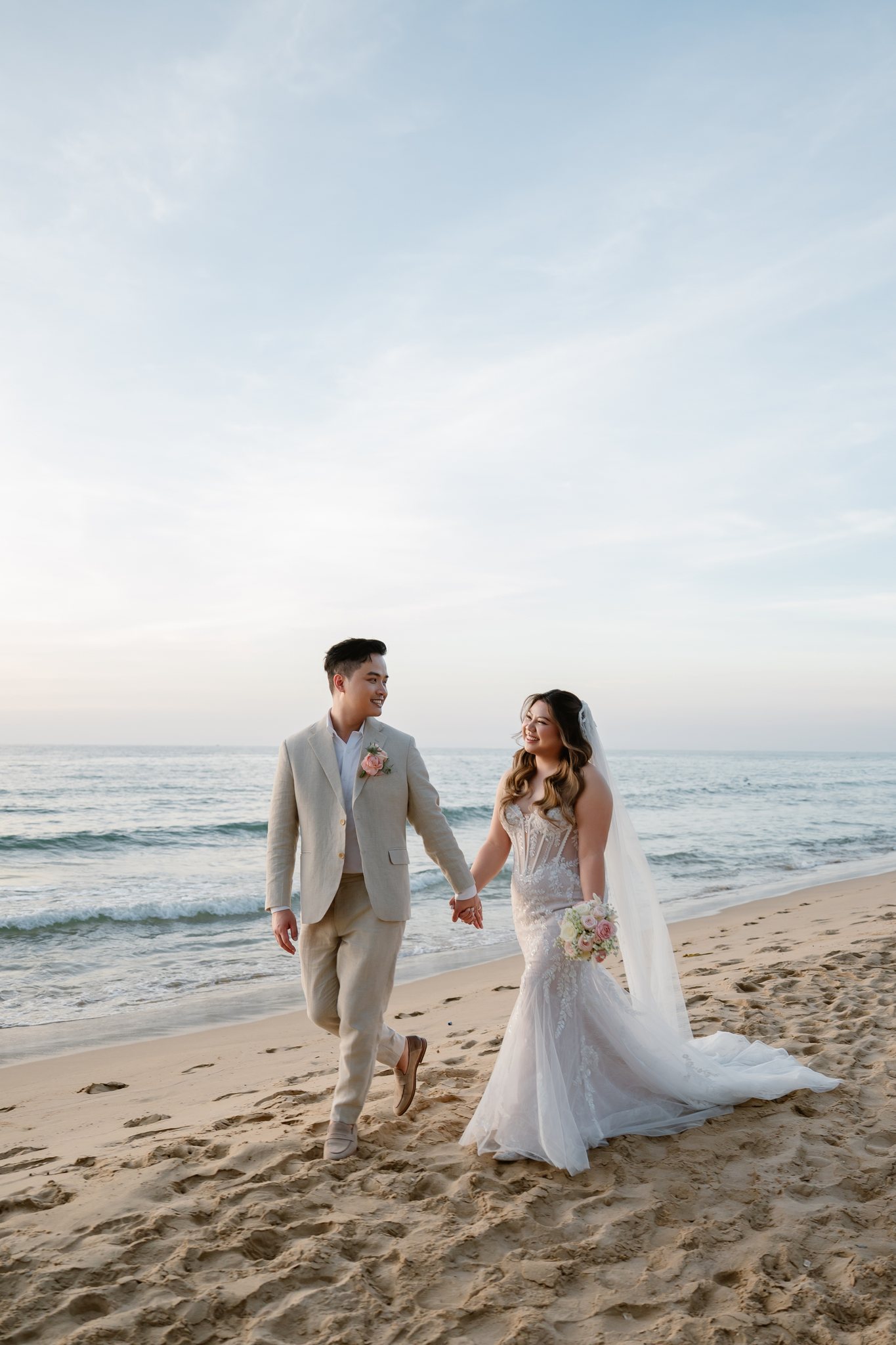 Phu Quoc Beach Wedding at InterContinental Phu Quoc: Natalie & Hung's Golden Sunset Celebration