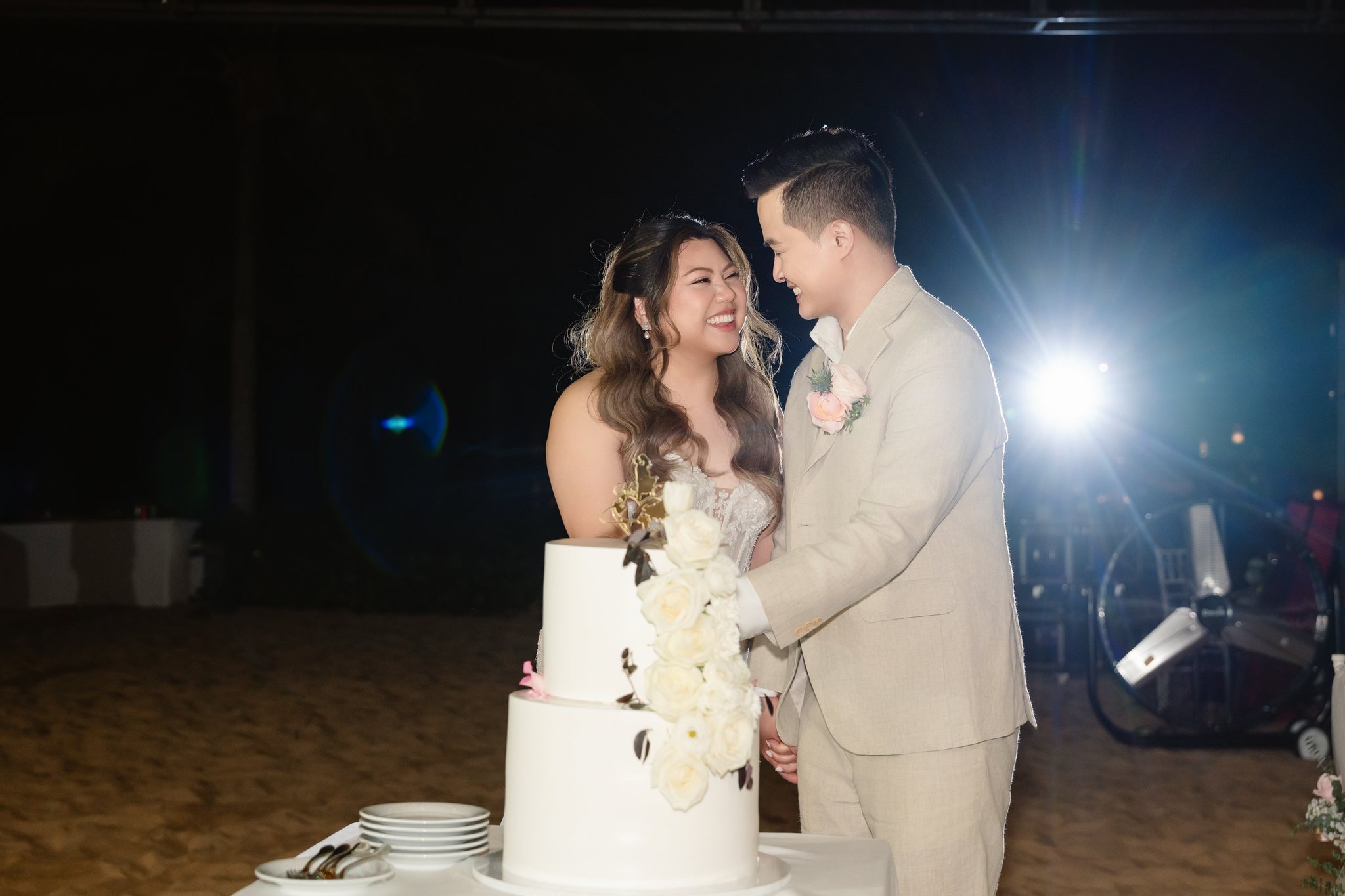 Phu Quoc Beach Wedding at InterContinental Phu Quoc: Natalie & Hung's Golden Sunset Celebration