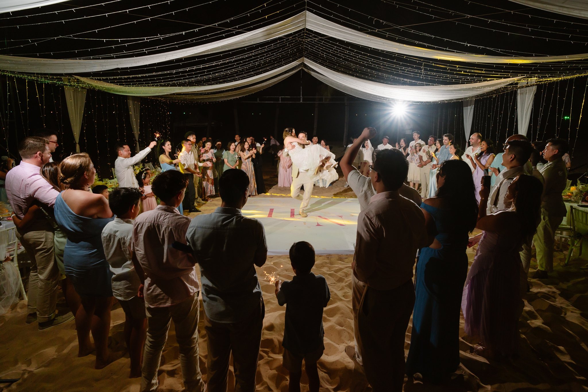 Phu Quoc Beach Wedding at InterContinental Phu Quoc: Natalie & Hung's Golden Sunset Celebration