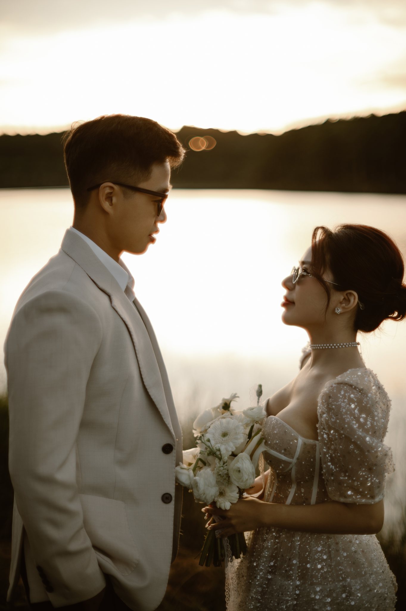 Phuong Anh & Thai: A Misty Pine Forest Pre-Wedding & Engagement Shoot in Da Lat