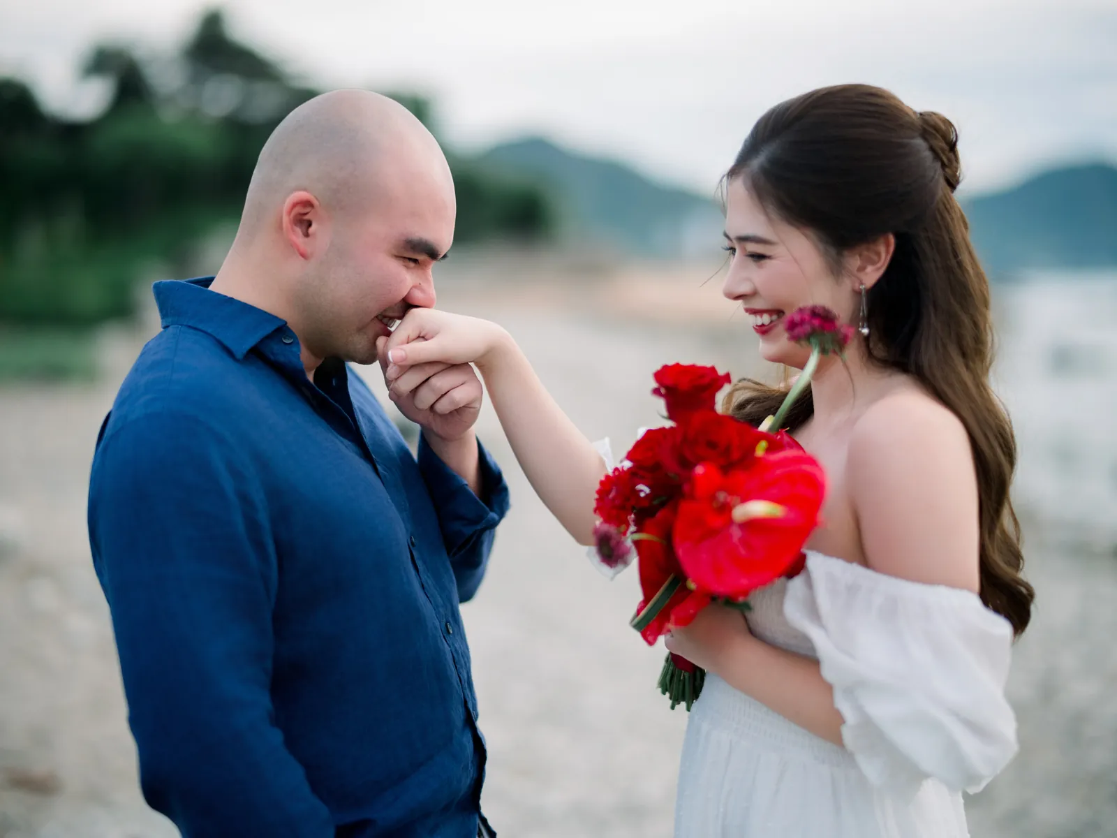 Stephanie and Dung's Nha Trang pre-wedding at L'Alya Ninh Van Bay