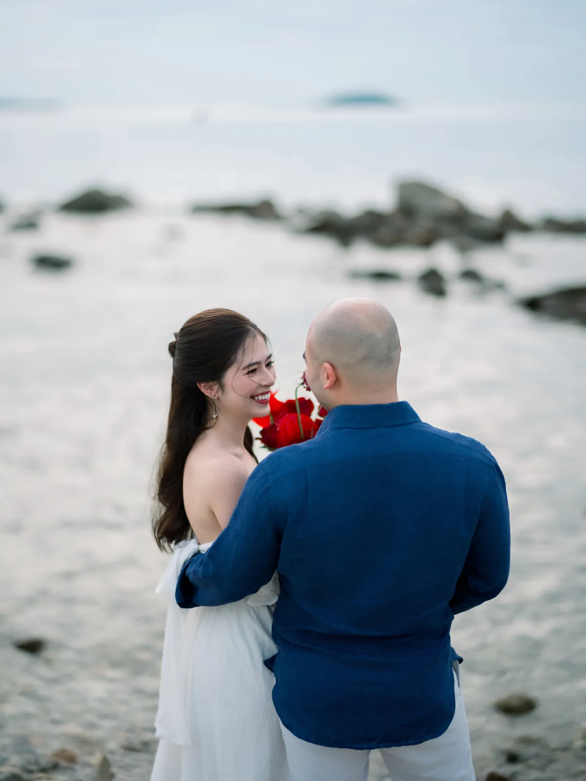A Sunset Pre-Wedding at L'Alya Ninh Van Bay, Nha Trang | Stephanie & Dung