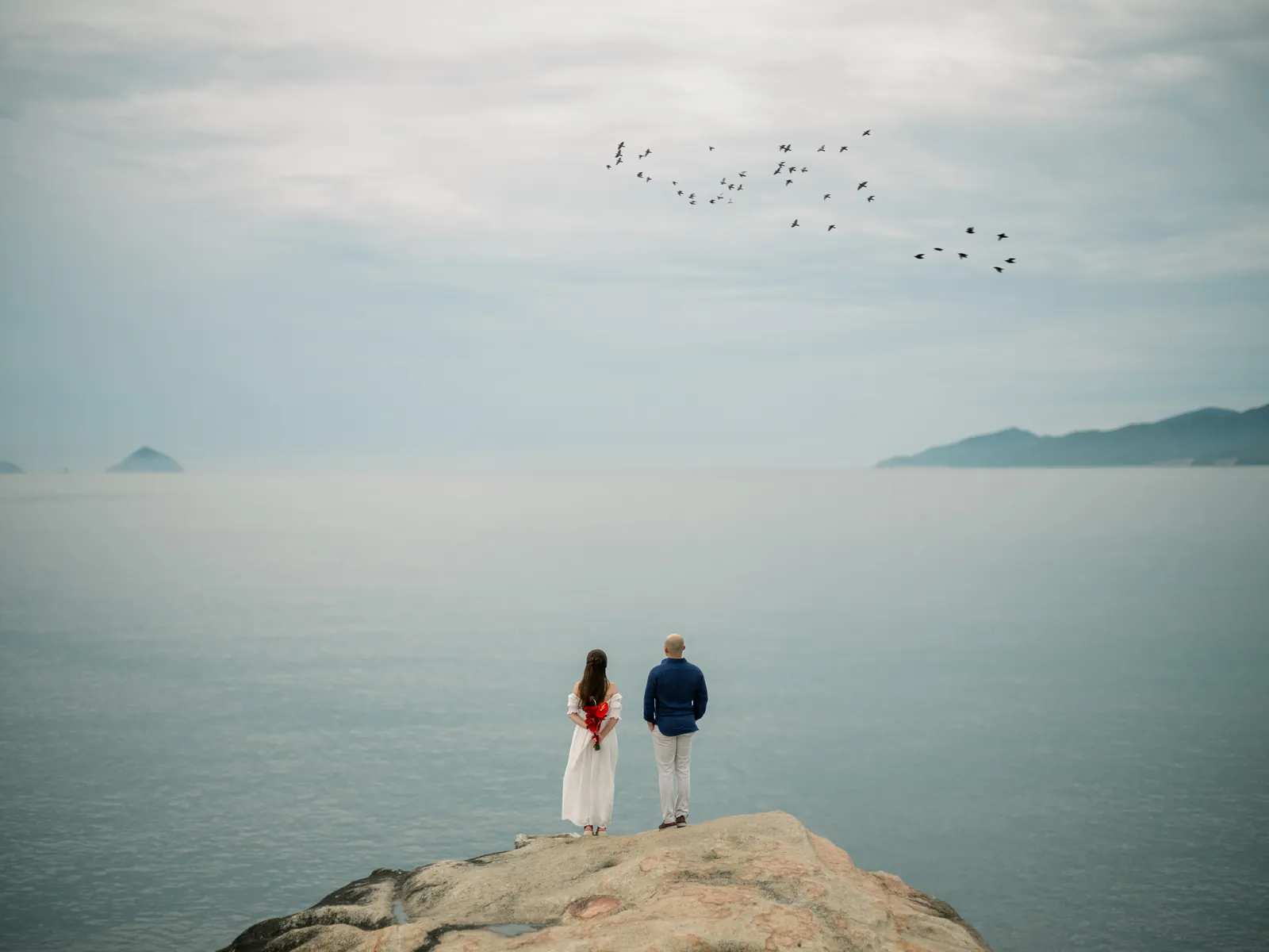 A Sunset Pre-Wedding at L'Alya Ninh Van Bay, Nha Trang | Stephanie & Dung