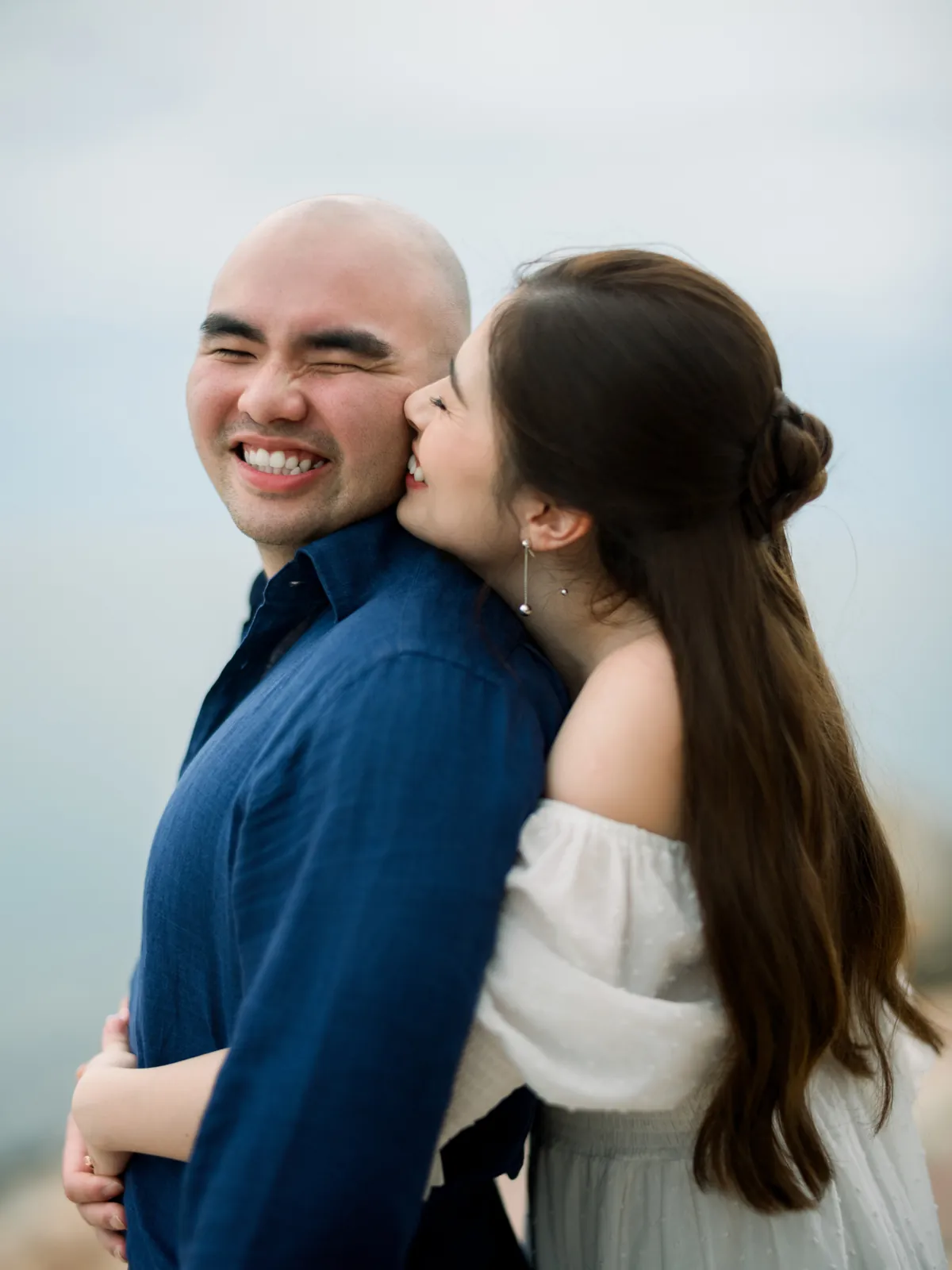 A Sunset Pre-Wedding at L'Alya Ninh Van Bay, Nha Trang | Stephanie & Dung