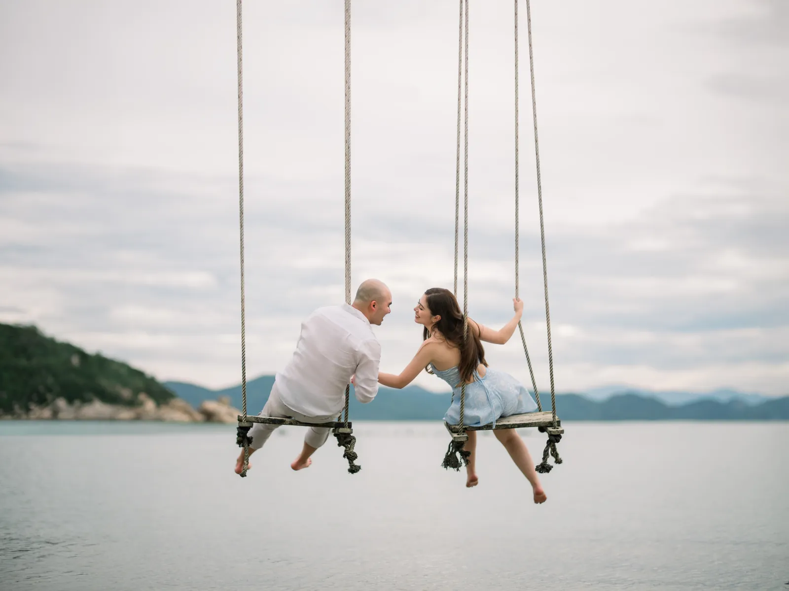 A Sunset Pre-Wedding at L'Alya Ninh Van Bay, Nha Trang | Stephanie & Dung