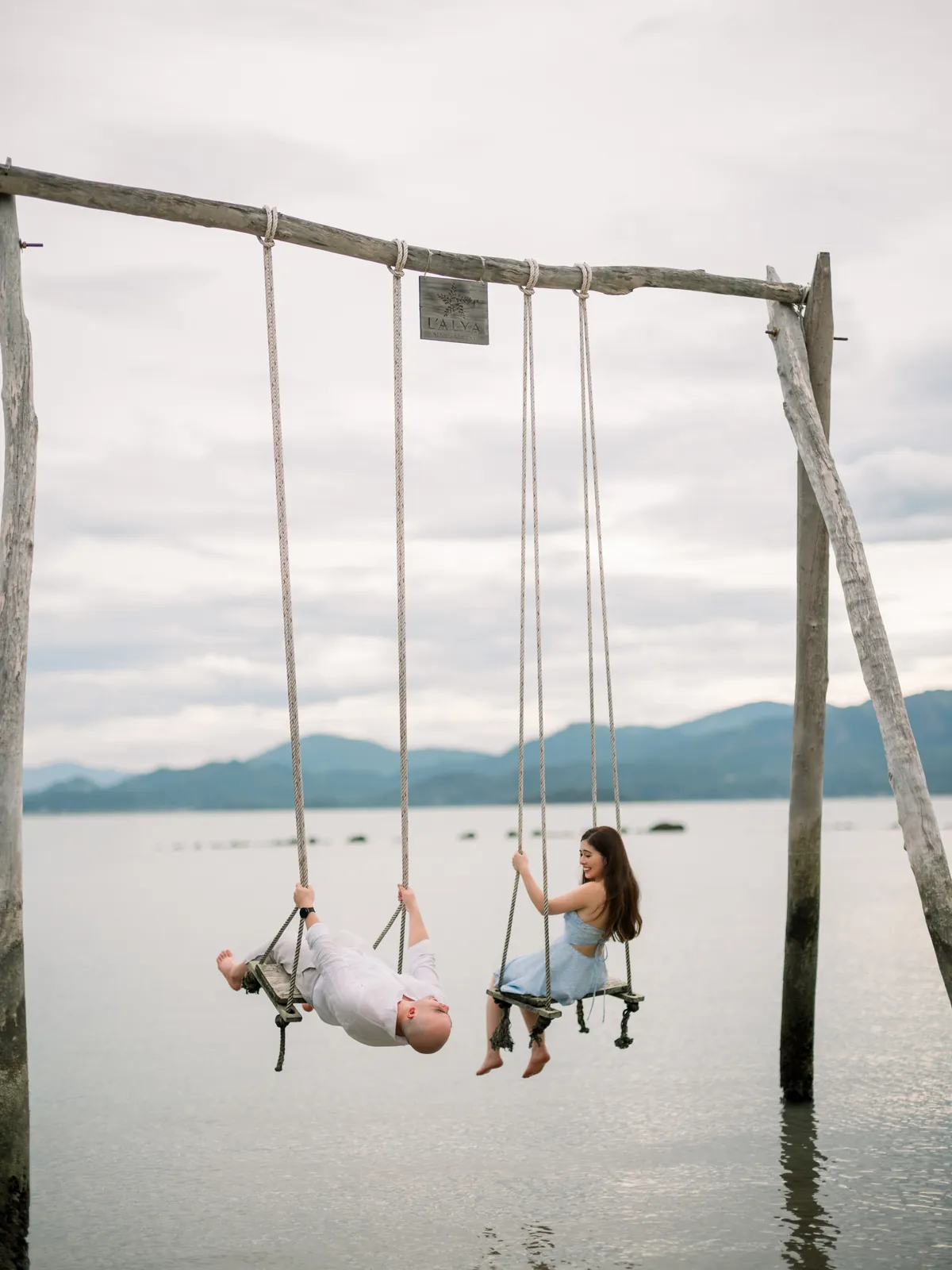 A Sunset Pre-Wedding at L'Alya Ninh Van Bay, Nha Trang | Stephanie & Dung
