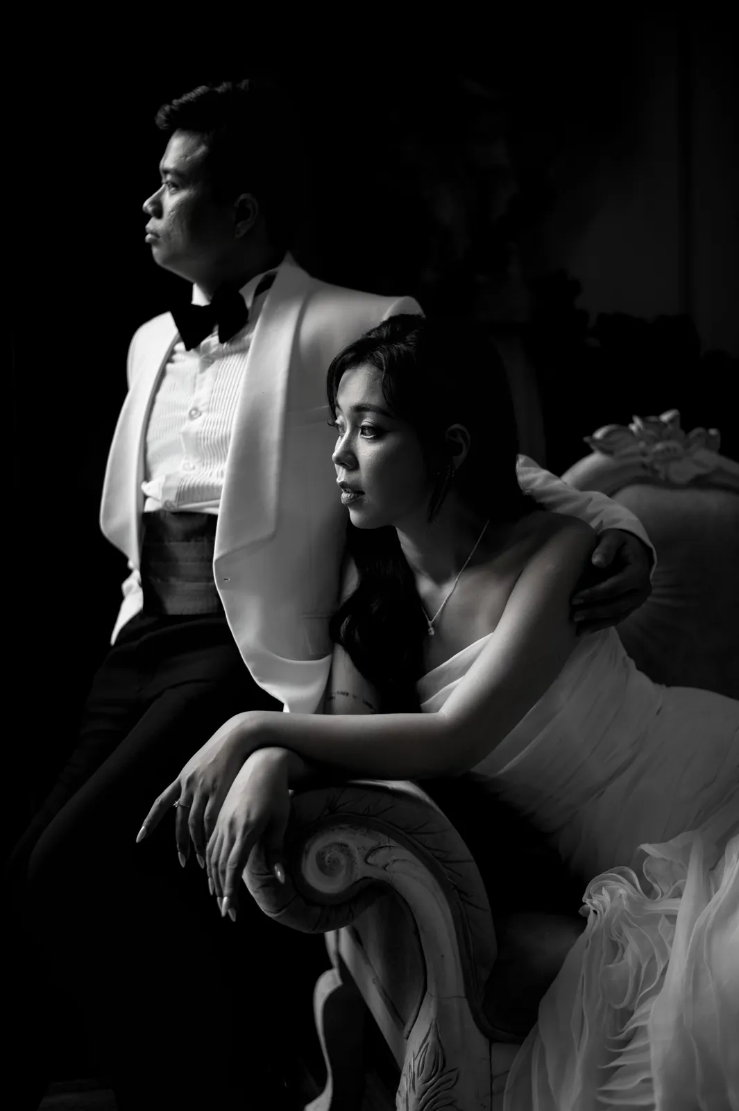 A Saigon Pre-Wedding in Three Scenes: Dream Garden, the City Museum and the Thu Thiem Rooftop | Thịnh & Tuyền