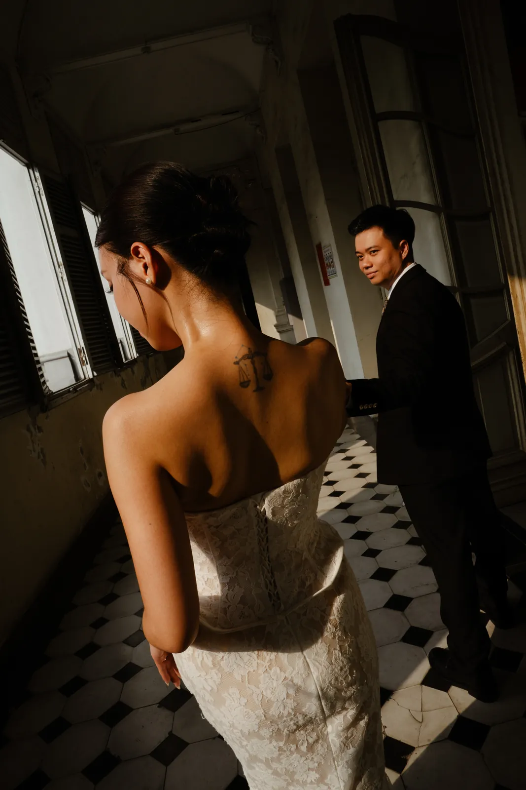 A Saigon Pre-Wedding in Three Scenes: Dream Garden, the City Museum and the Thu Thiem Rooftop | Thịnh & Tuyền