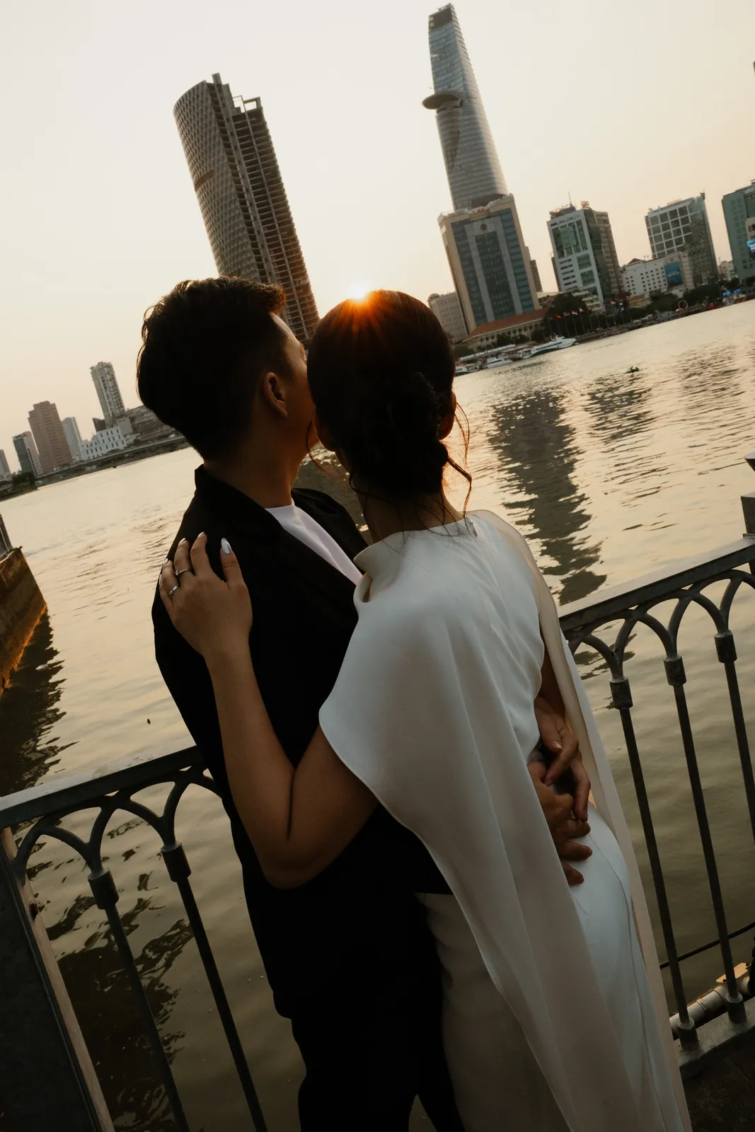 A Saigon Pre-Wedding in Three Scenes: Dream Garden, the City Museum and the Thu Thiem Rooftop | Thịnh & Tuyền