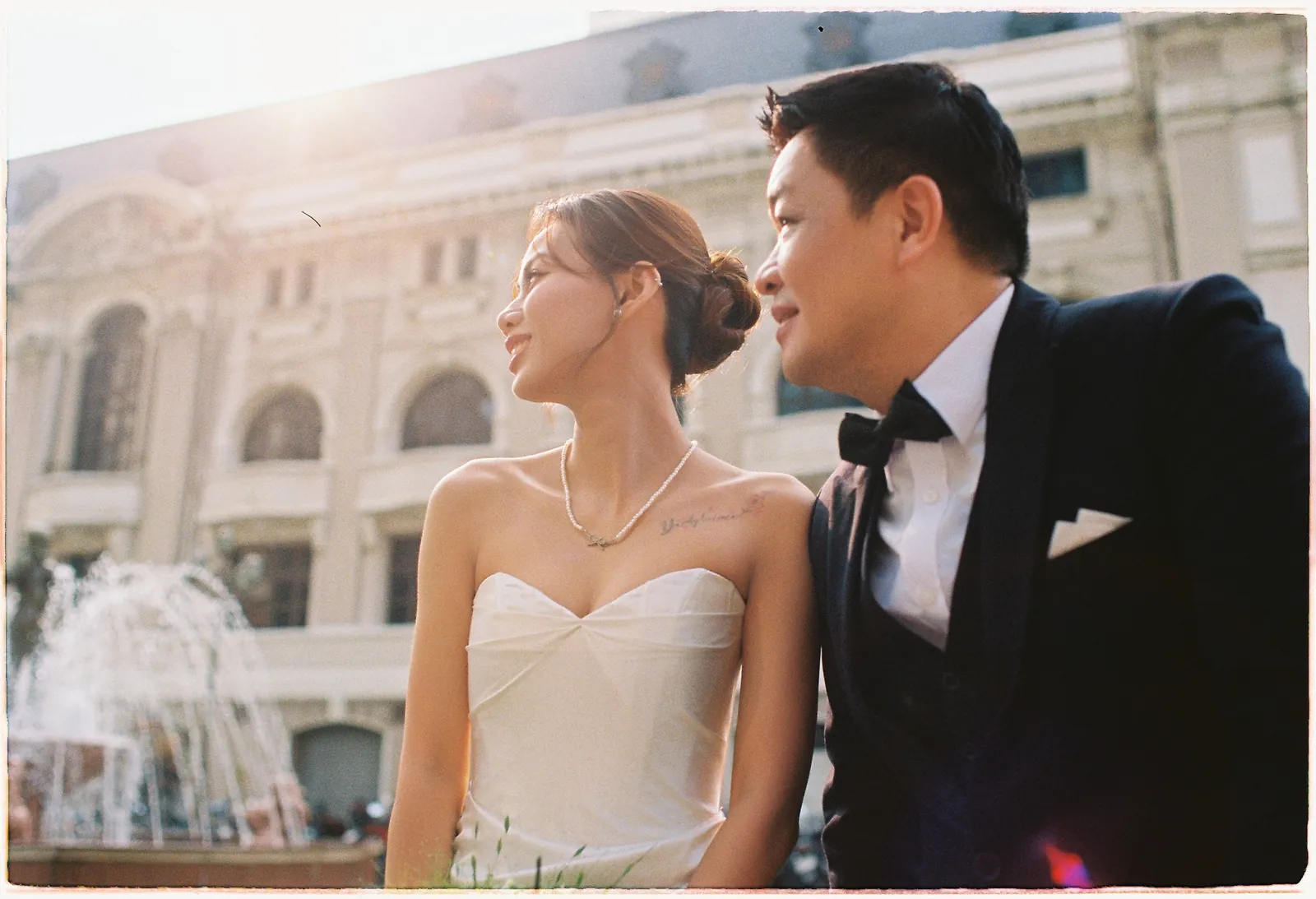 Vince & Ngoc: A Saigon Film Pre-Wedding at the Opera House and City Museum