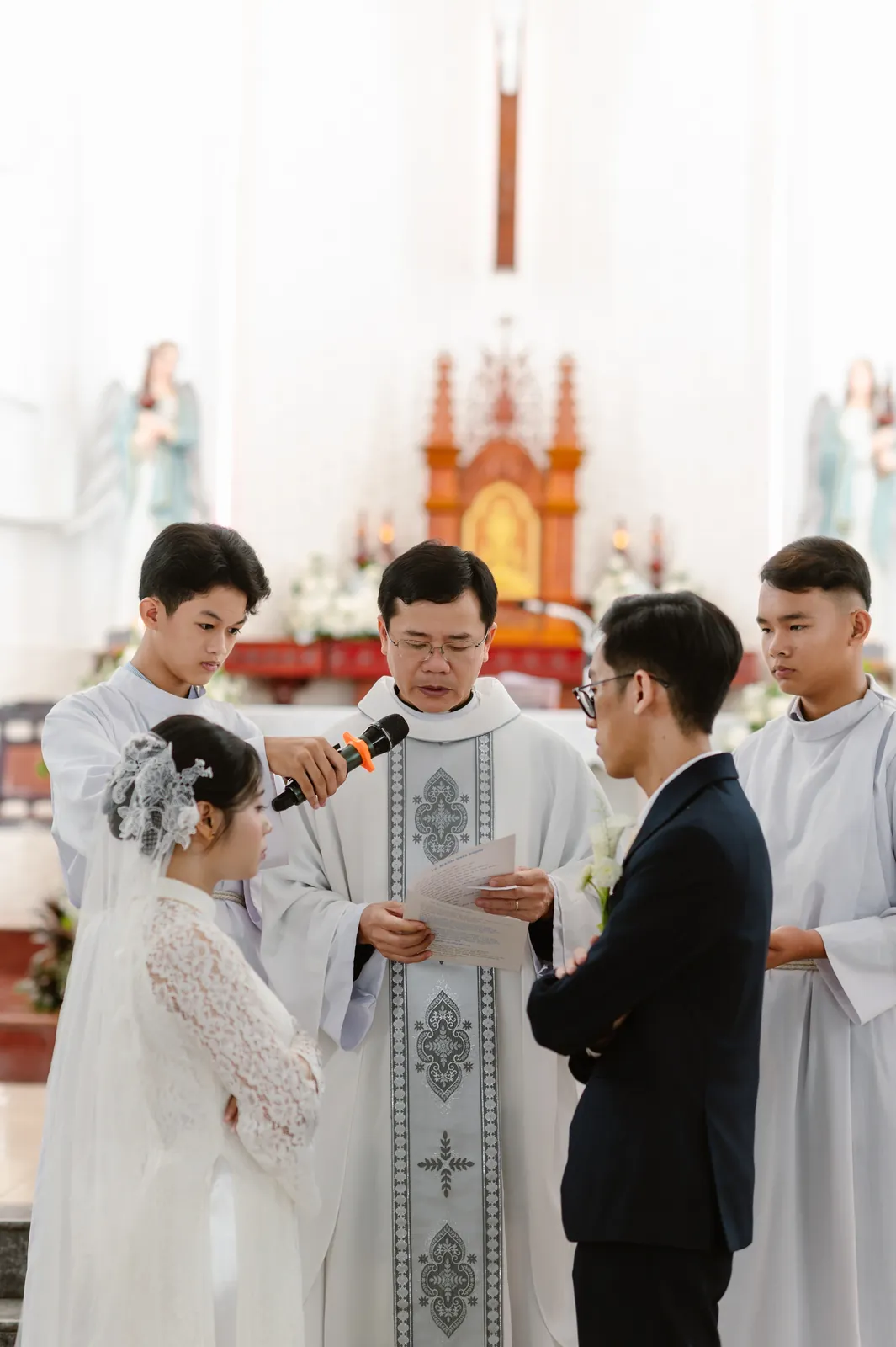 Lễ Hôn Phối Công Giáo lúc Bình Minh | An & Phương